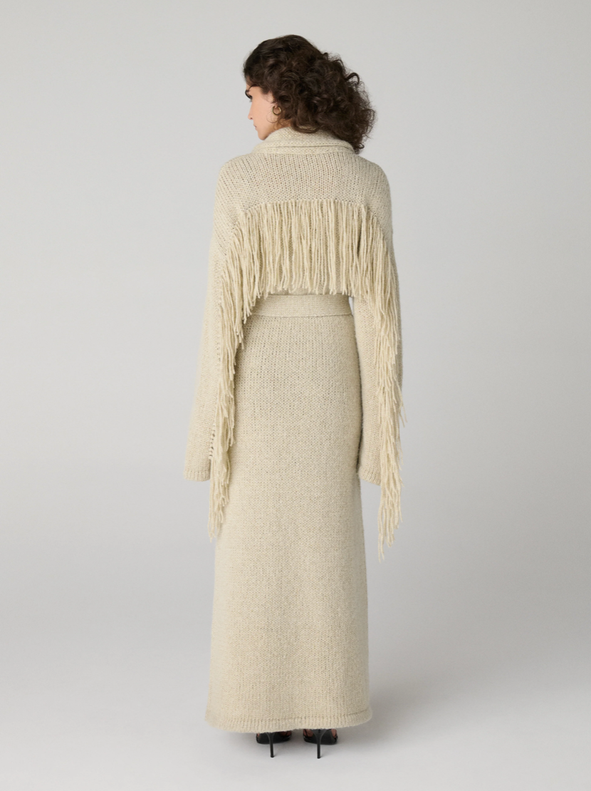 Lanza Alpaca Cardigan Coat