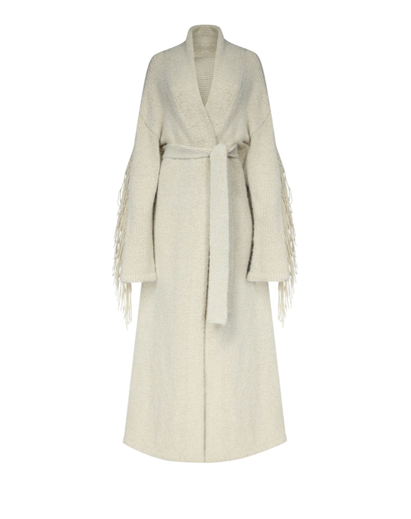 Lanza Alpaca Cardigan Coat