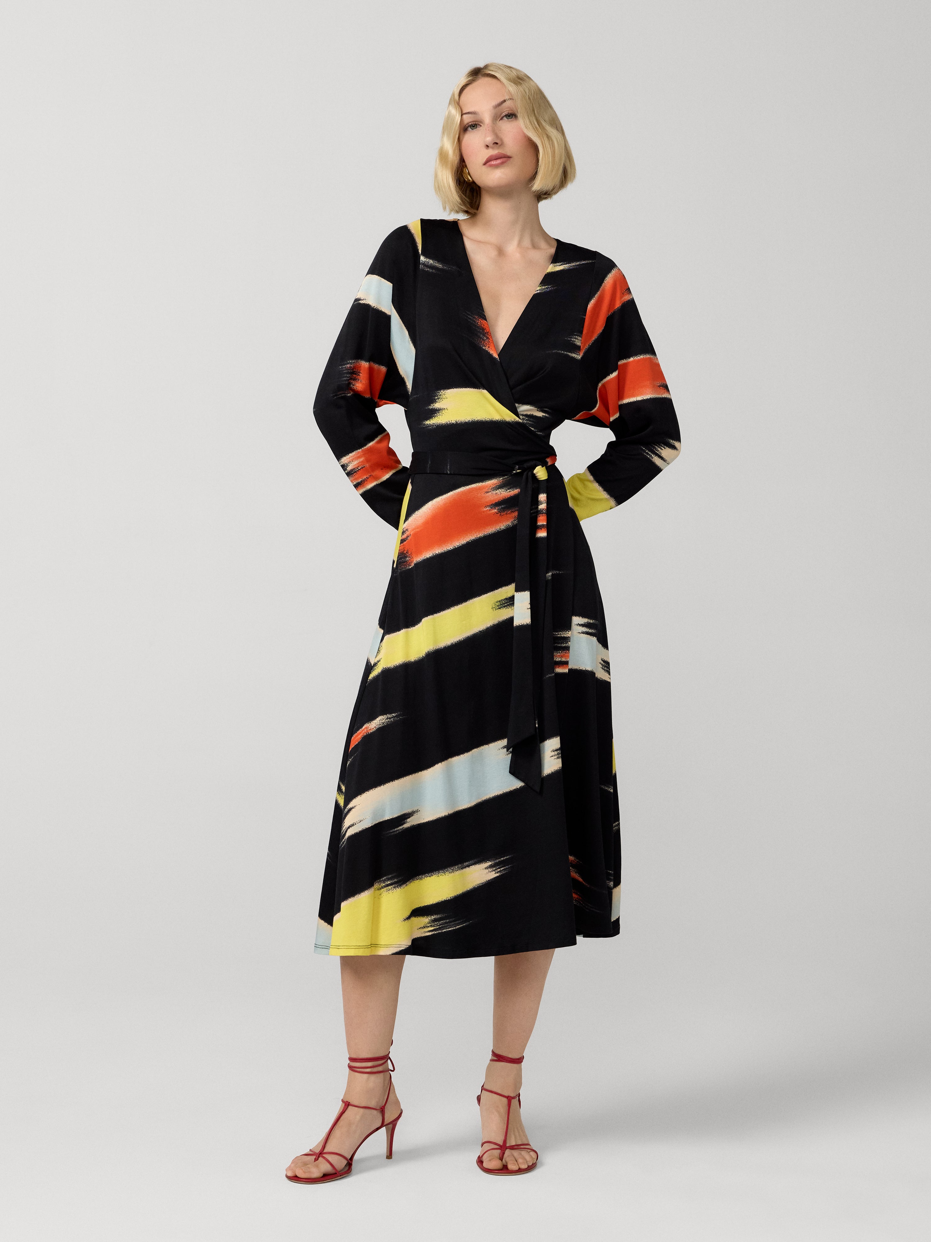 AMARA WRAP DRESS