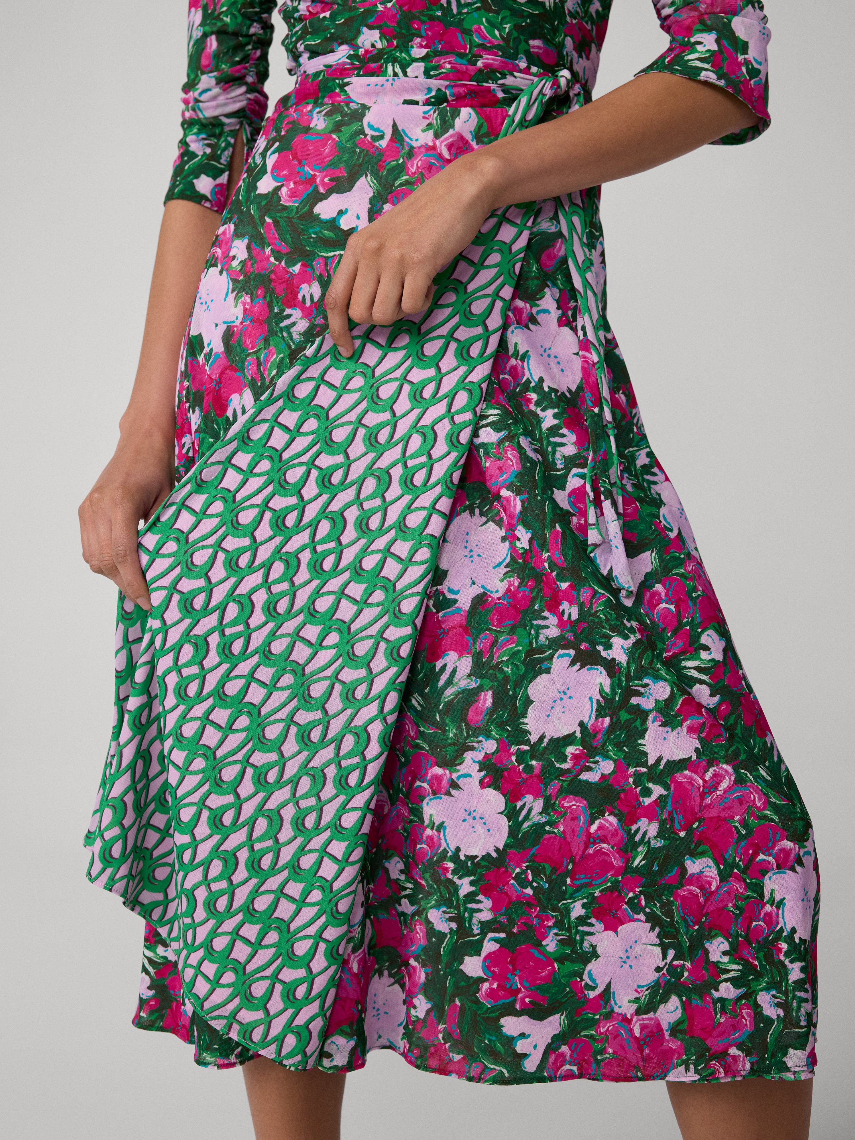 CARMEN REVERSIBLE WRAP DRESS
