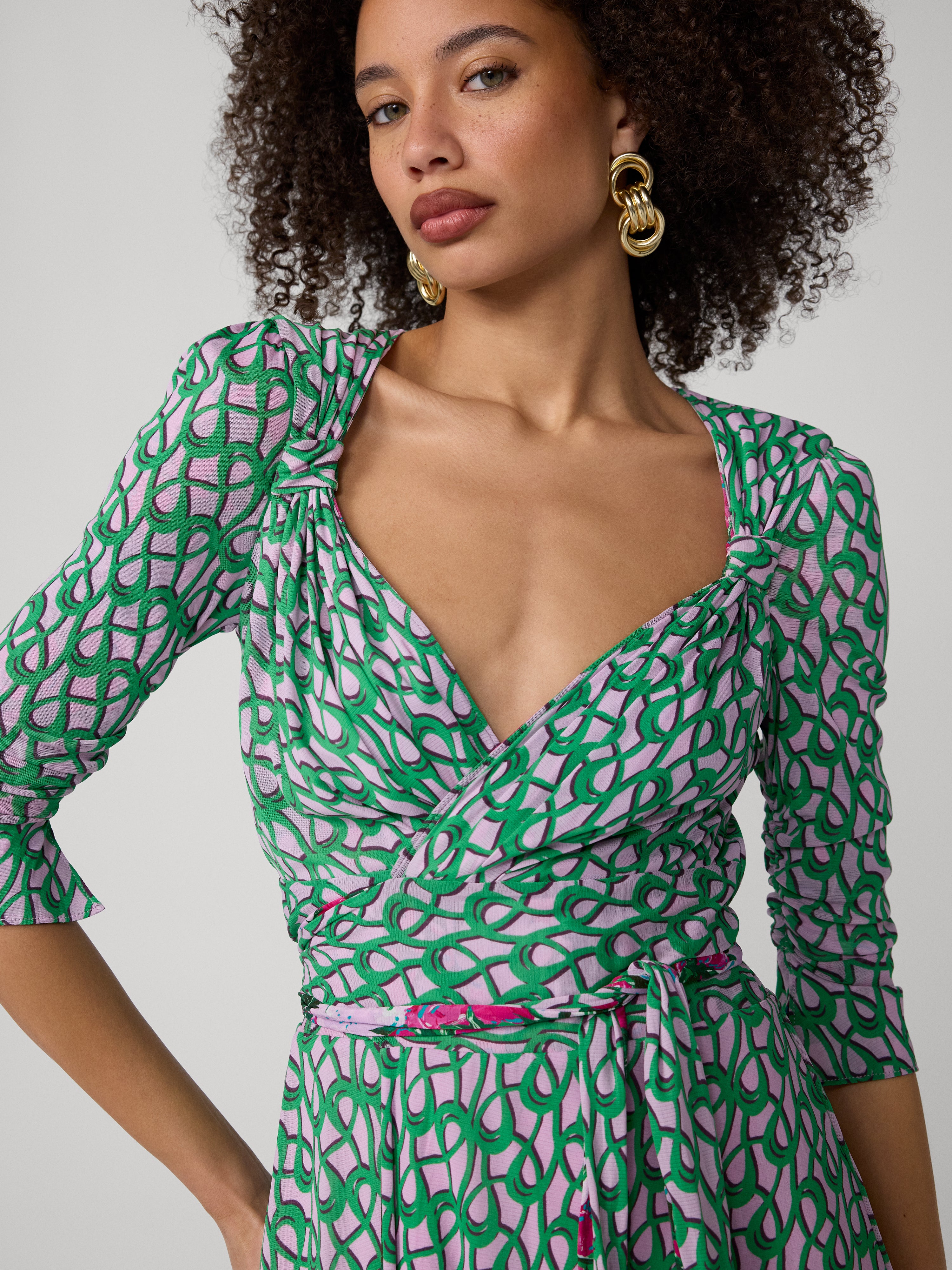 CARMEN REVERSIBLE WRAP DRESS