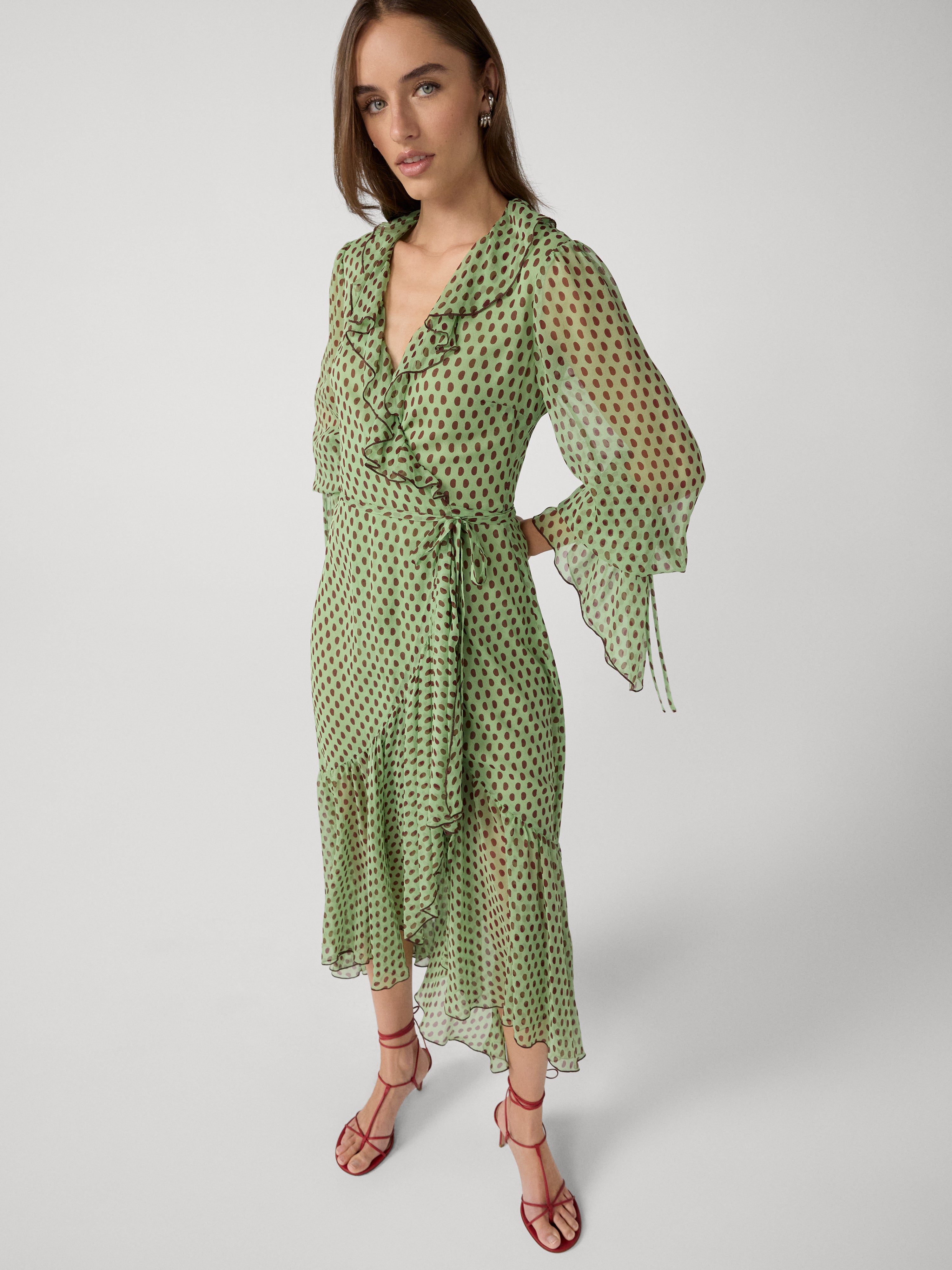THENA WRAP DRESS