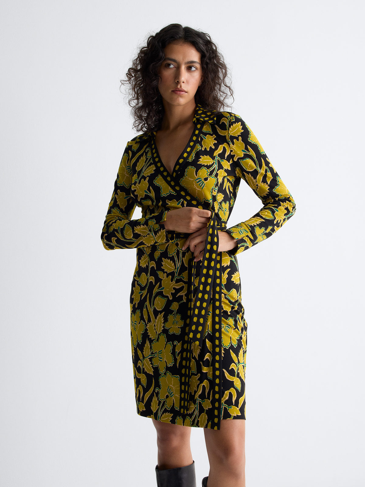 TAMARA WRAP dress