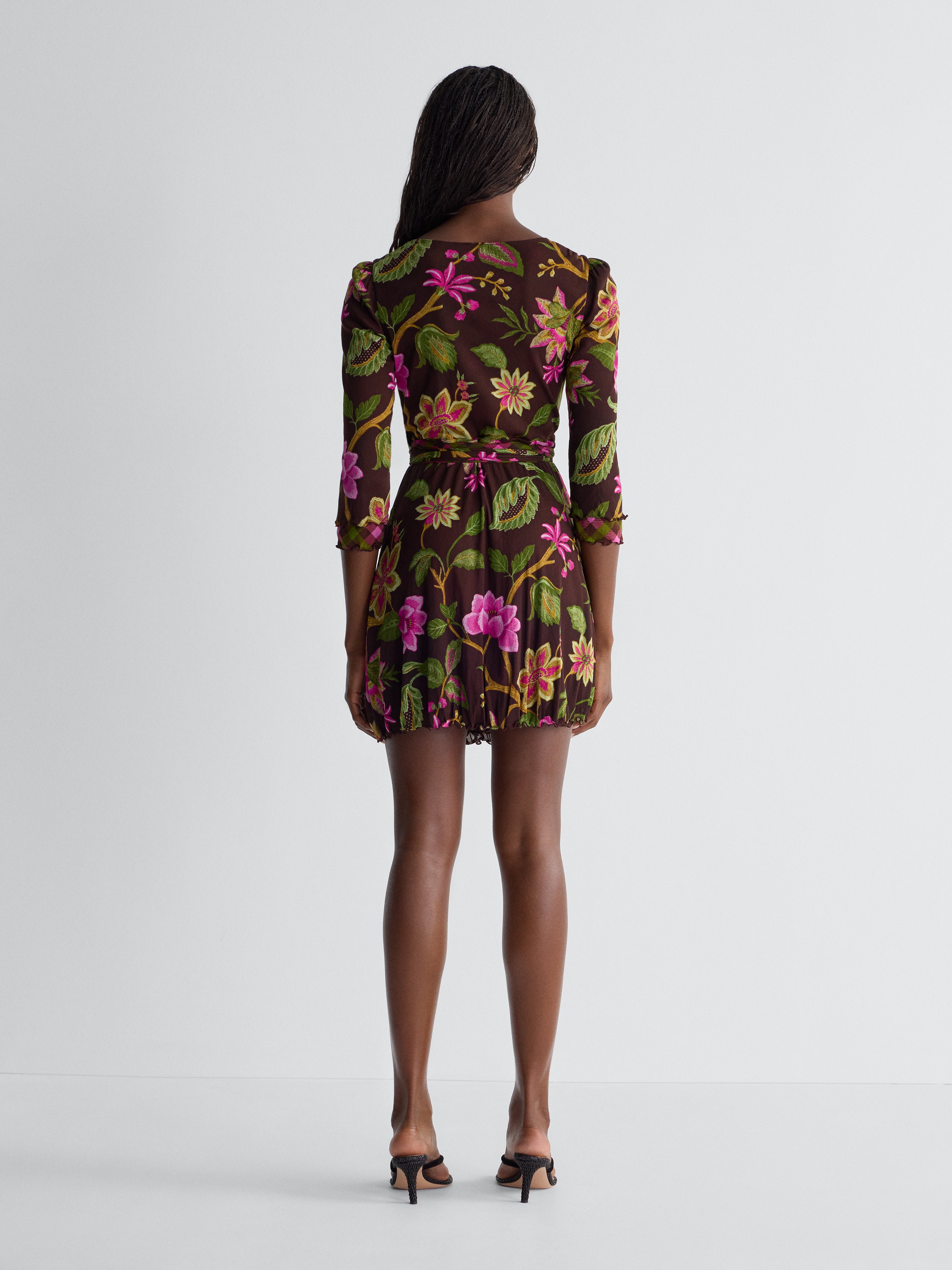 MARIA OMKEERBARE WRAPdress