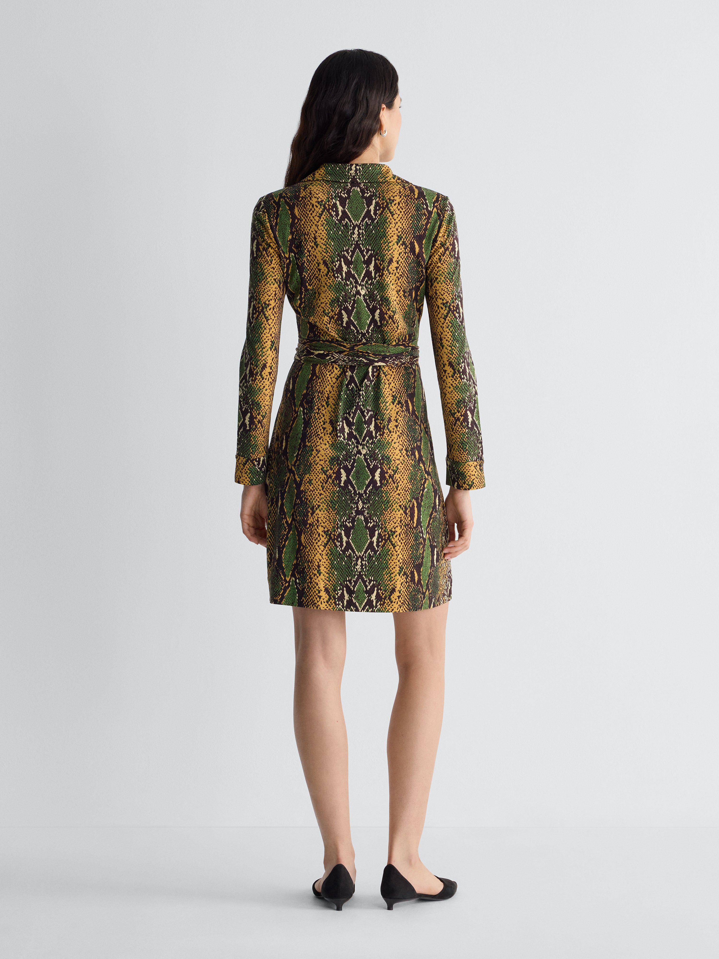 New Jeanne Two Silk Jersey Wrap Dress