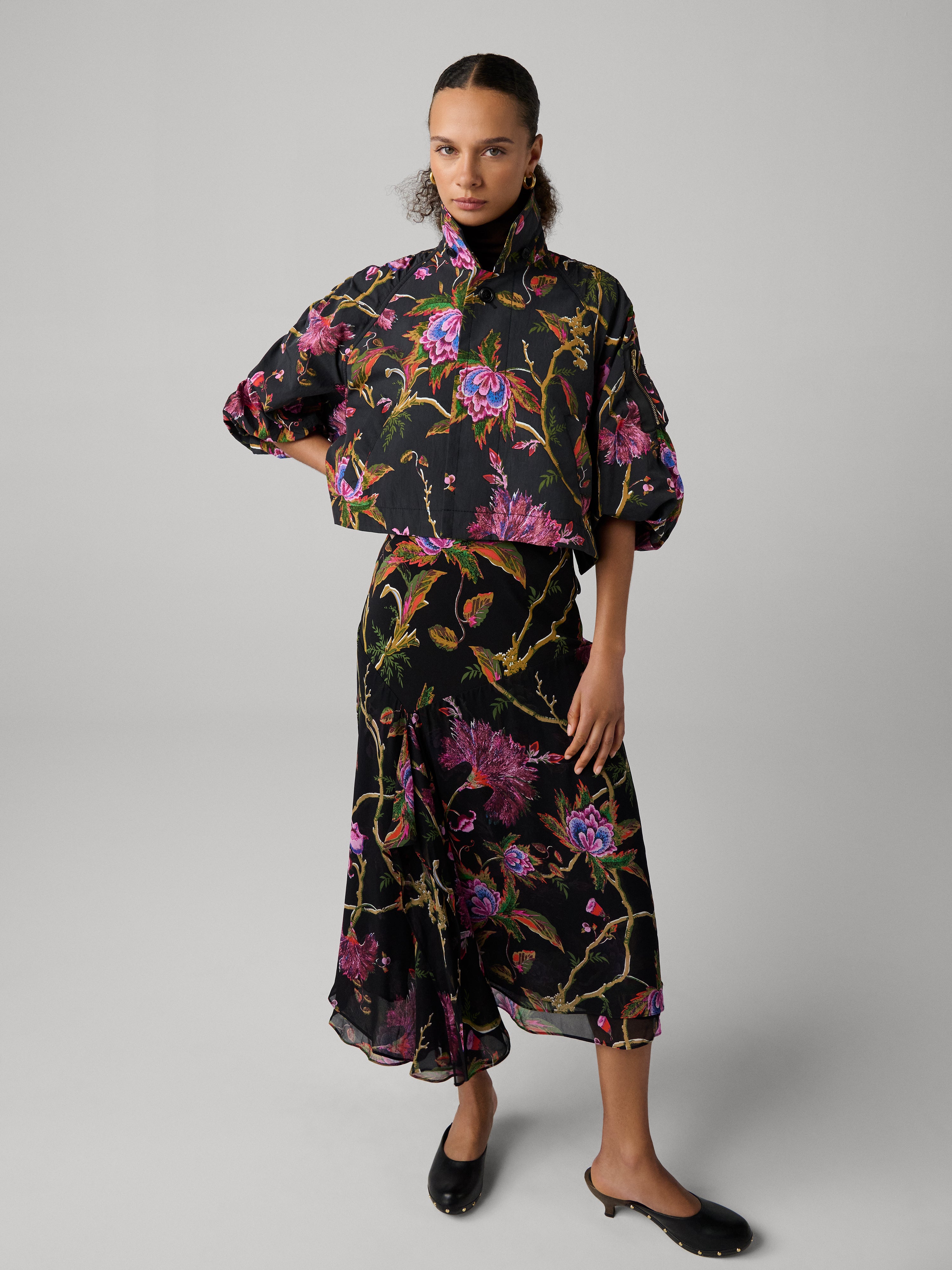 NAOMI TAFFTA JACKET