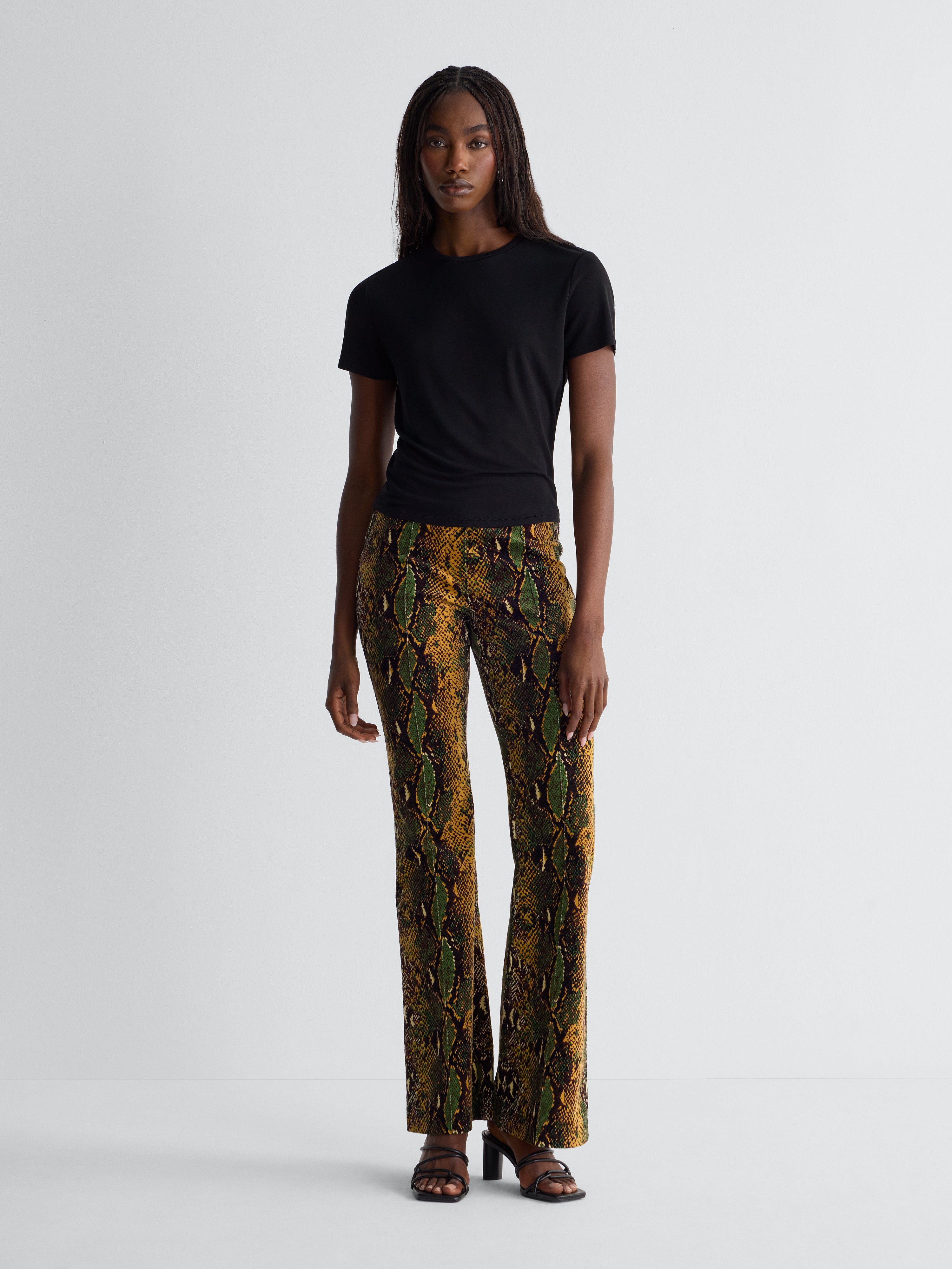 Elise-broek van denim