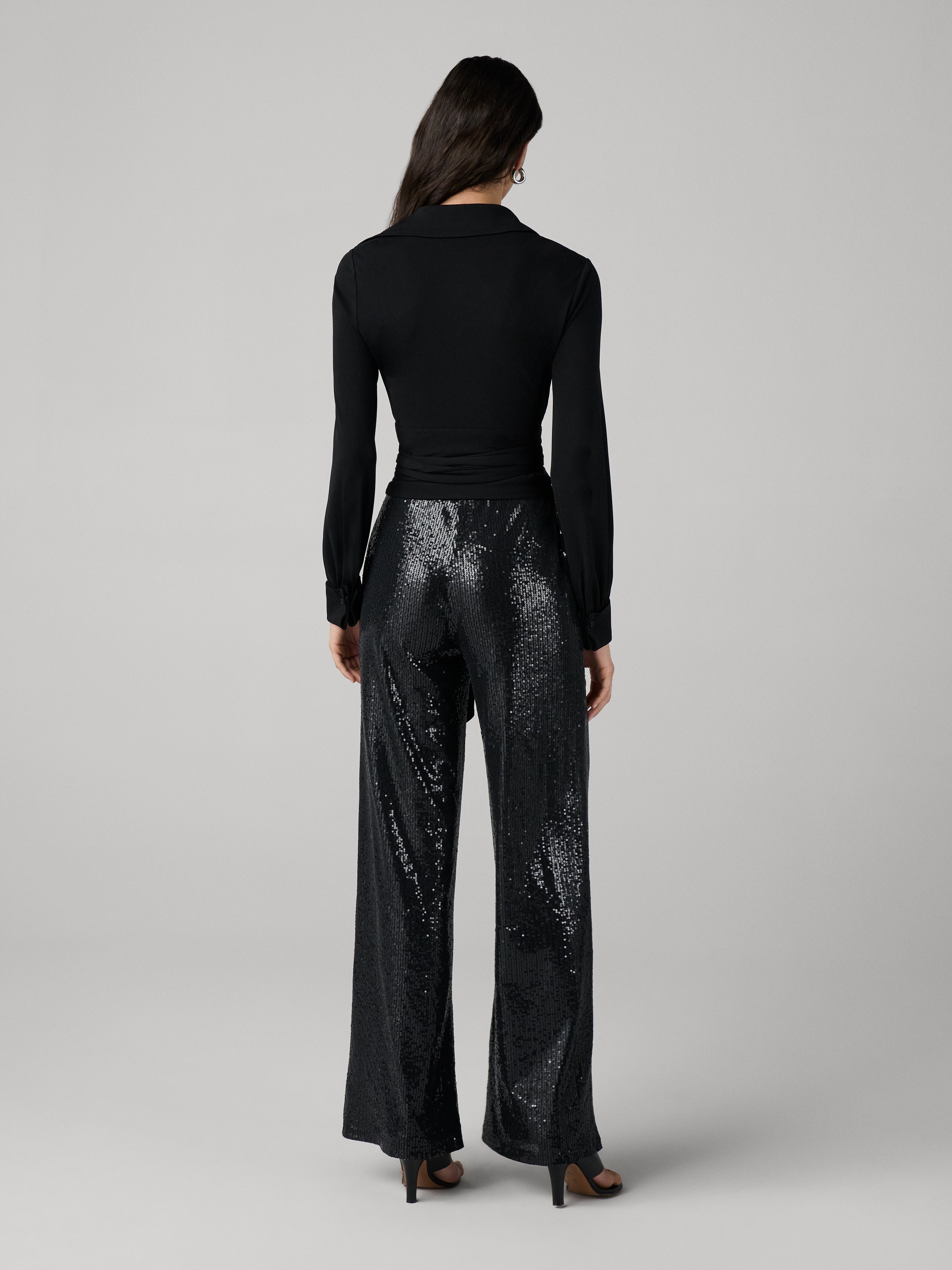 ADELINA SEQUIN PANTS