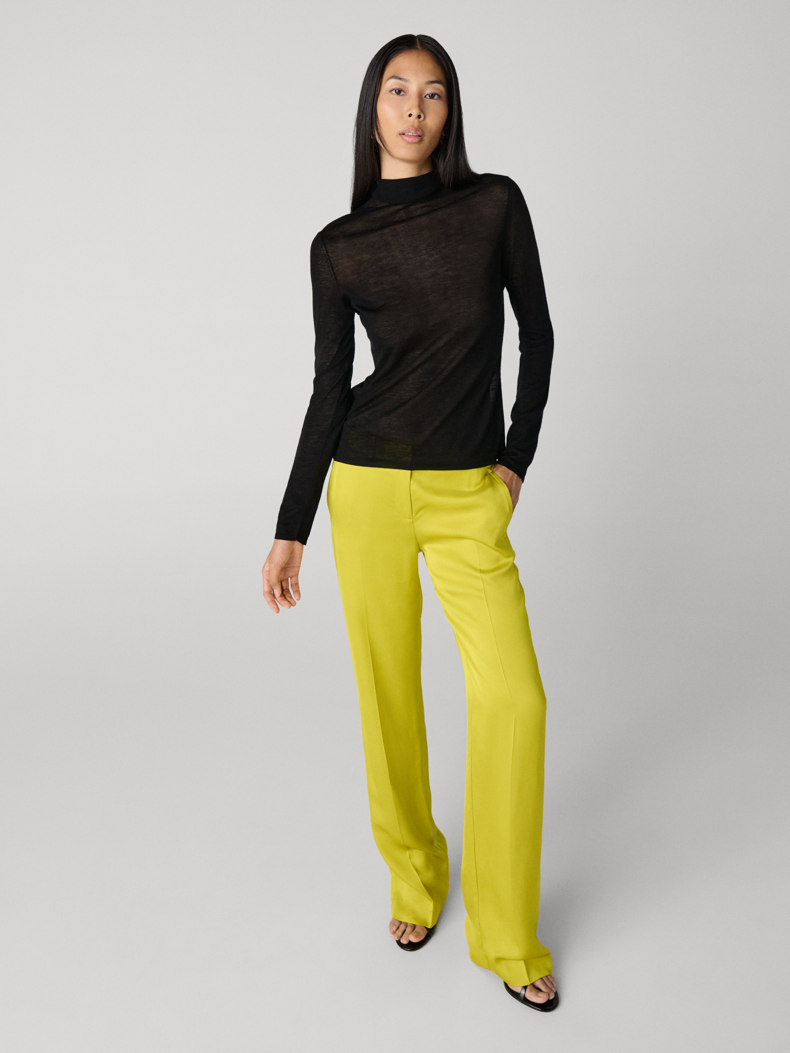 Poppy turtleneck Merino