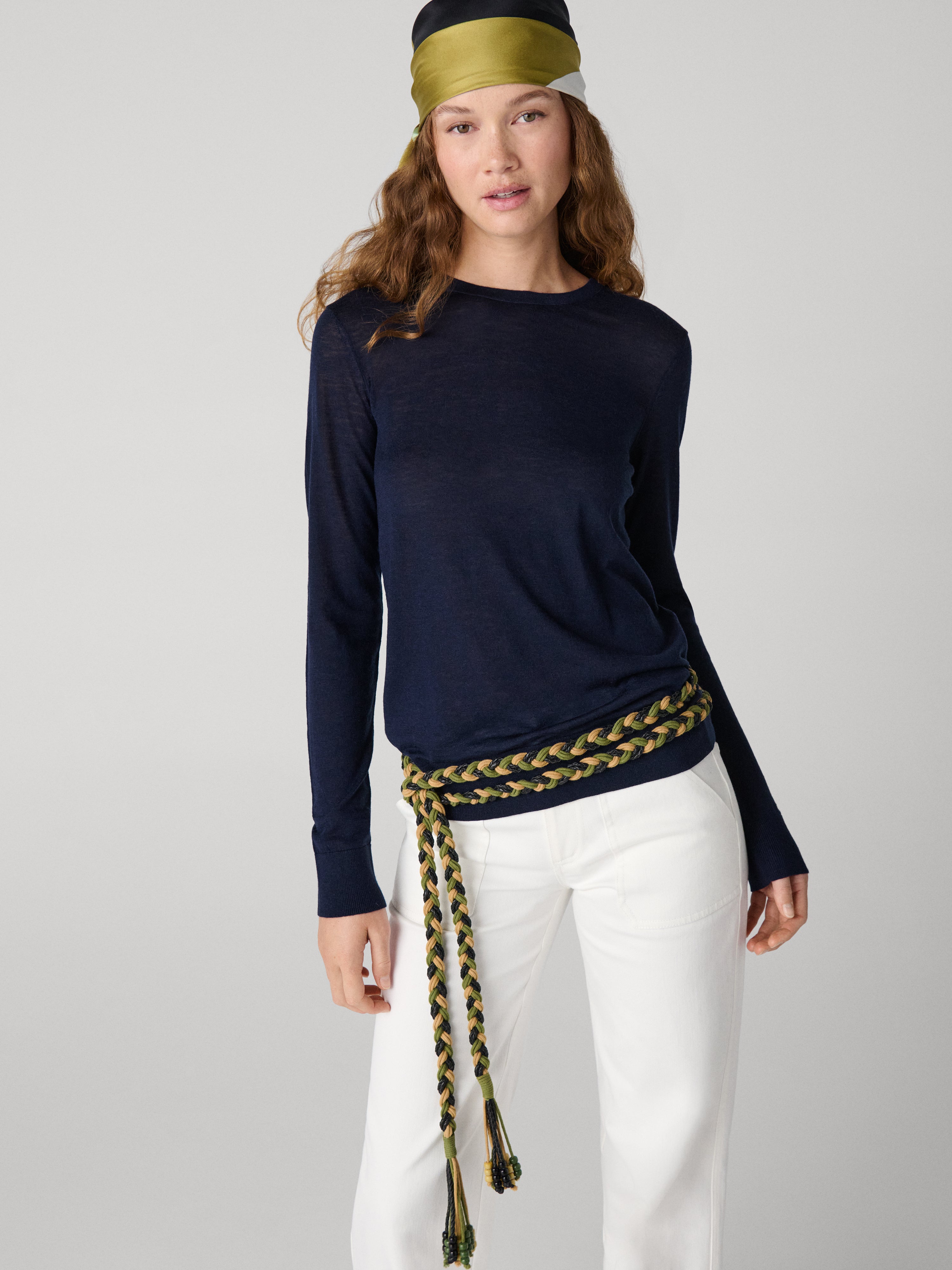 Jacqui sweater Merino Navy