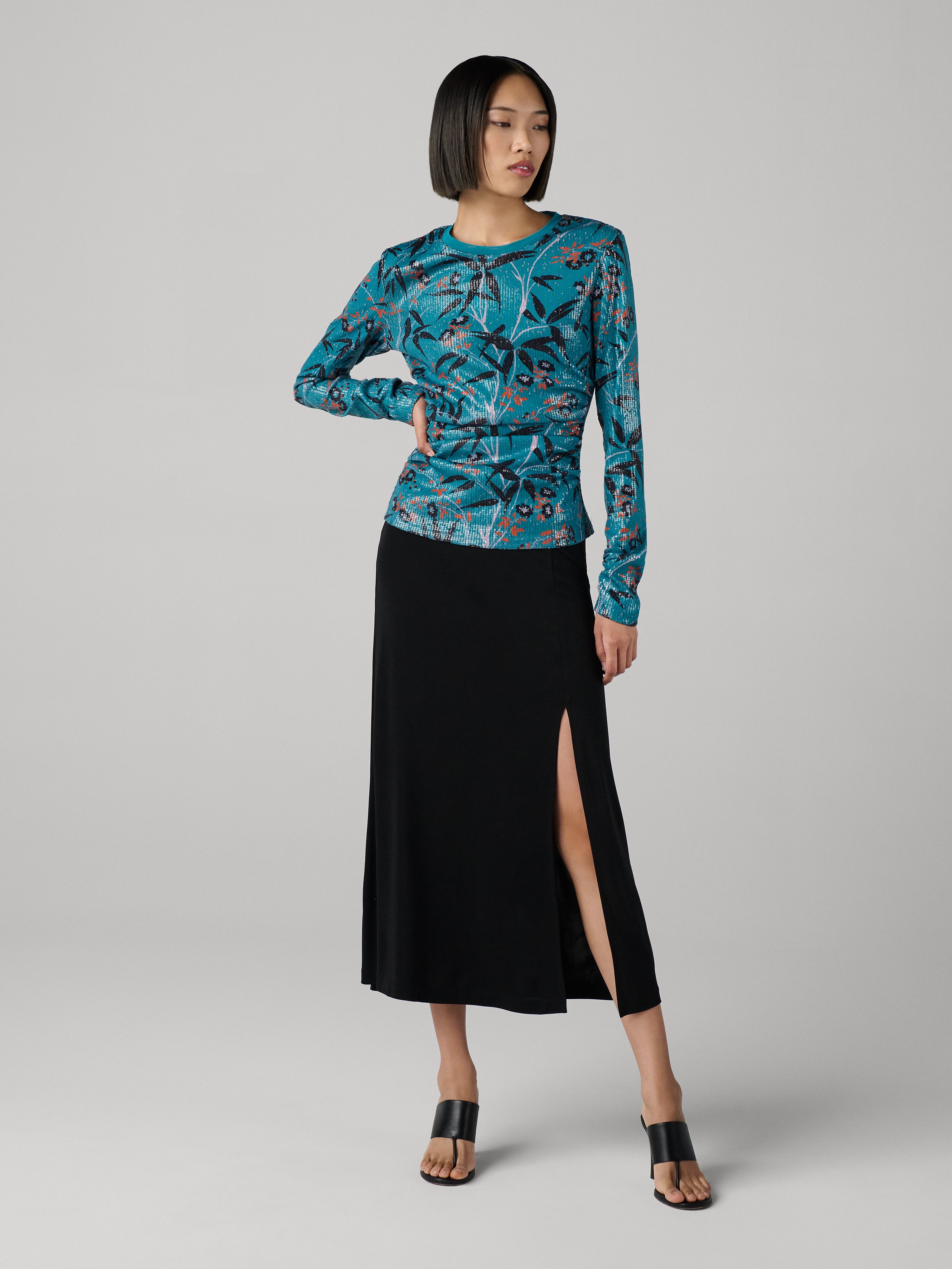 MARLENE SEQUIN TOP