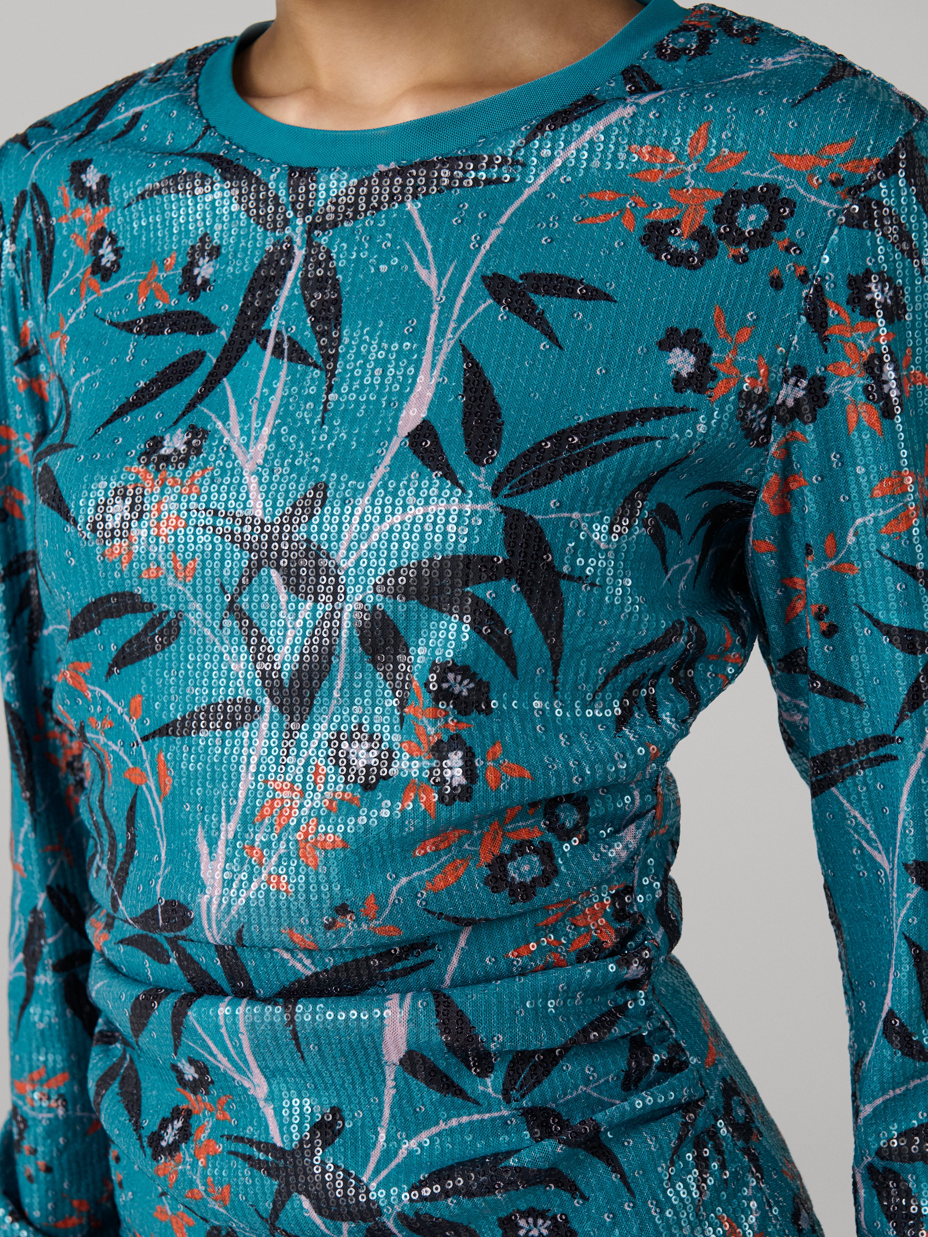 MARLENE SEQUIN TOP