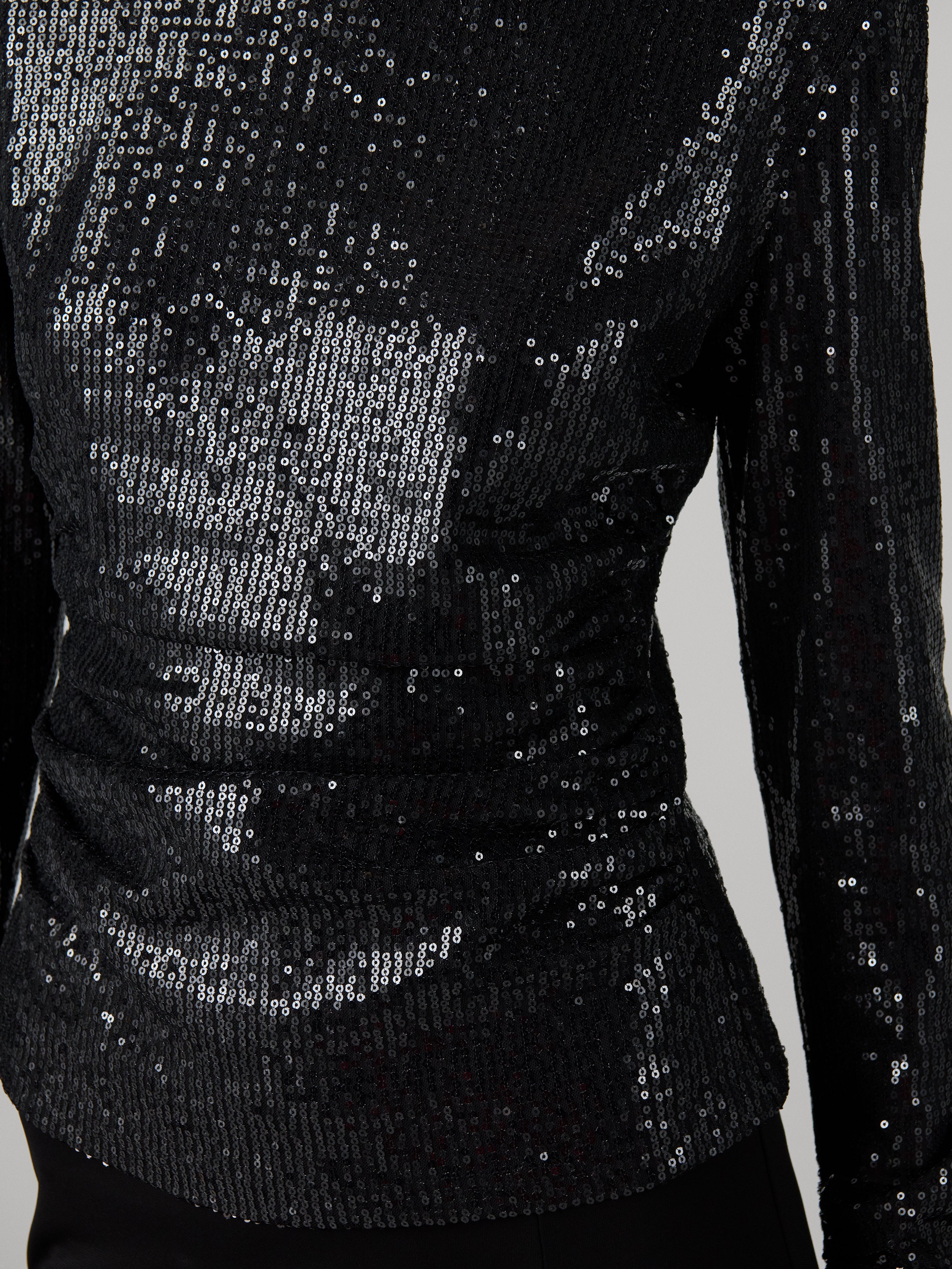 MARLENE SEQUIN TOP
