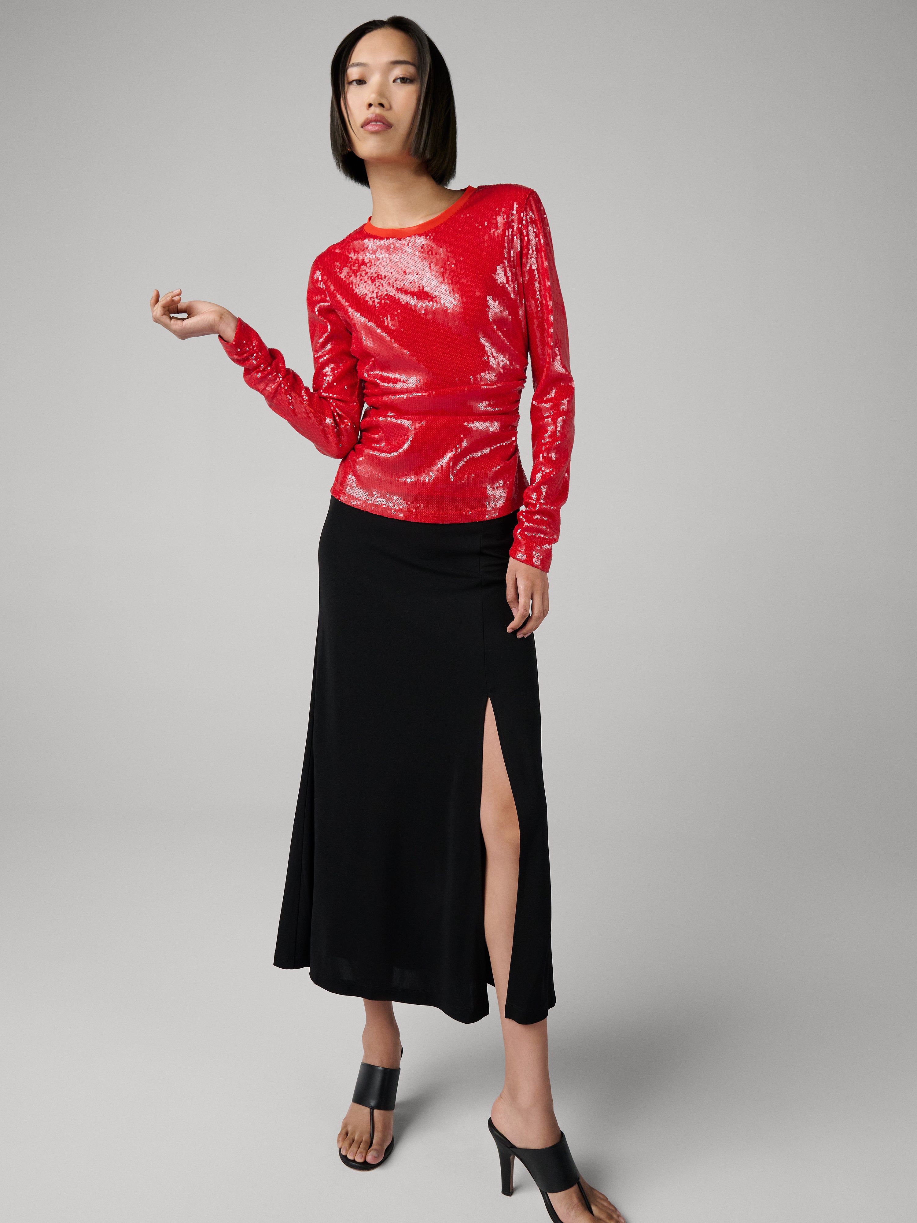 MARLENE SEQUIN TOP