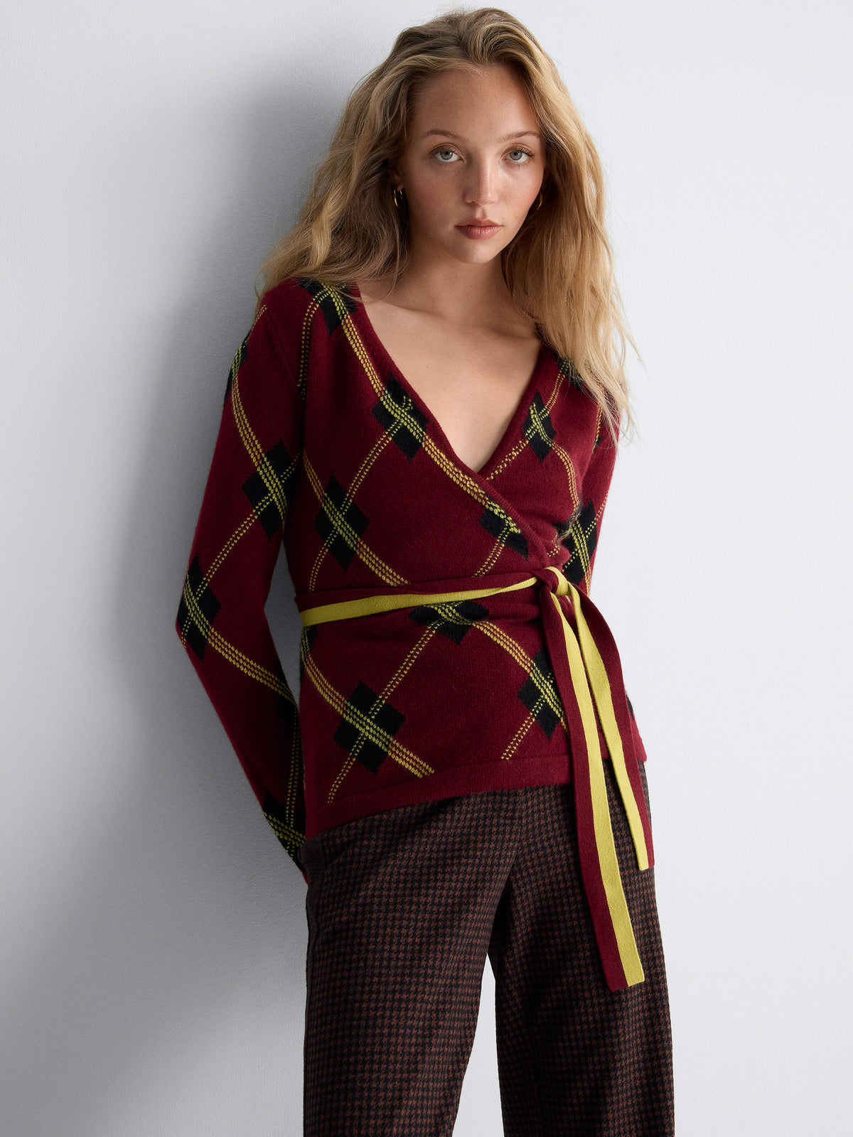 FLAVIA WRAP sweater