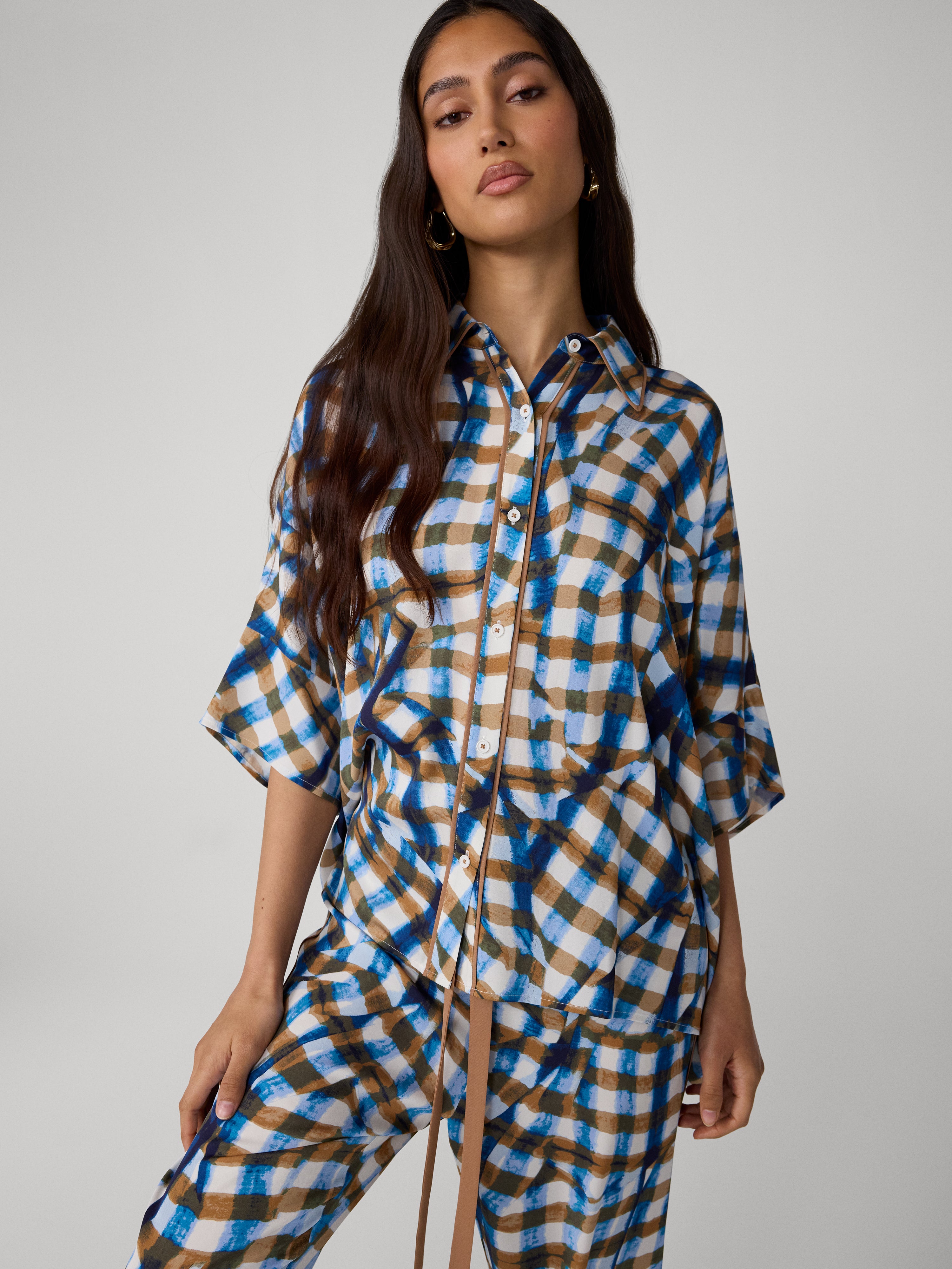 DIANE SHORT SLEEVE SHIRT