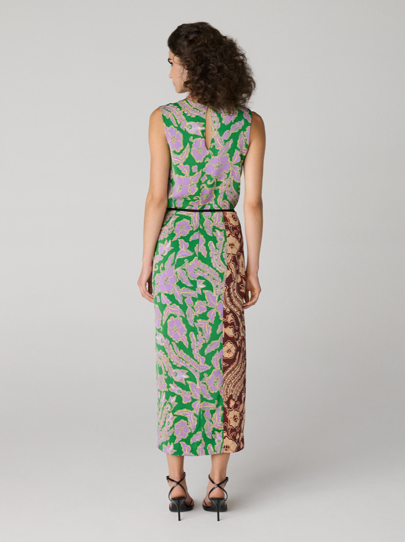 Chrystie Silk Skirt