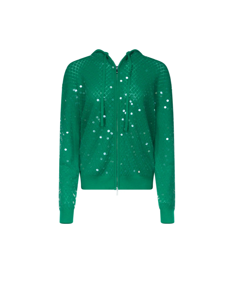 Marco Wool Sequin Hoodie