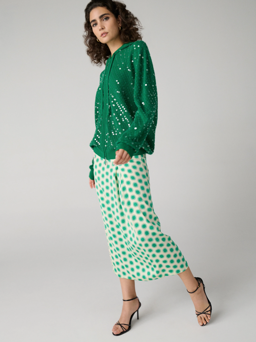 Marco Wool Sequin Hoodie