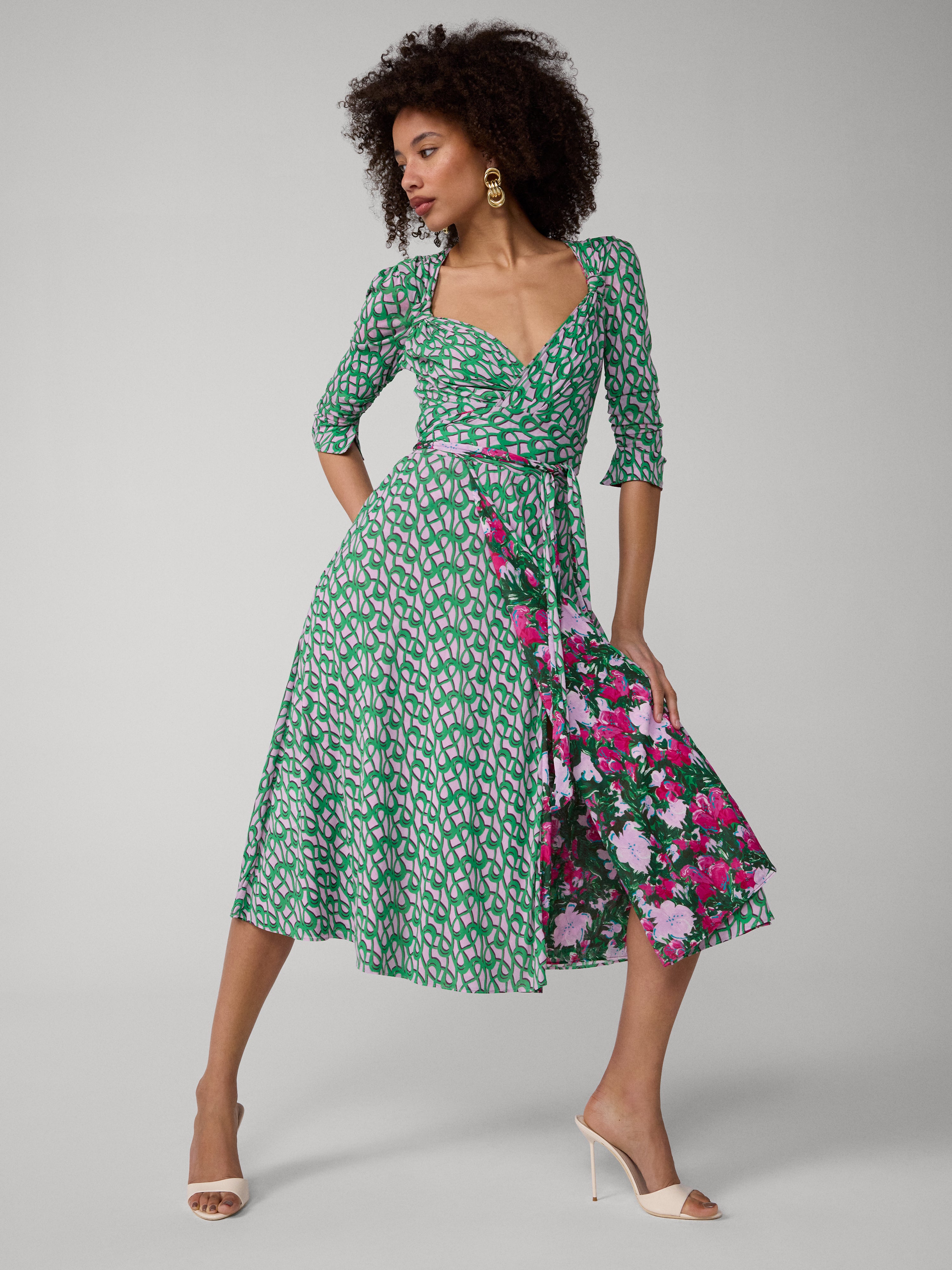 CARMEN REVERSIBLE WRAP DRESS