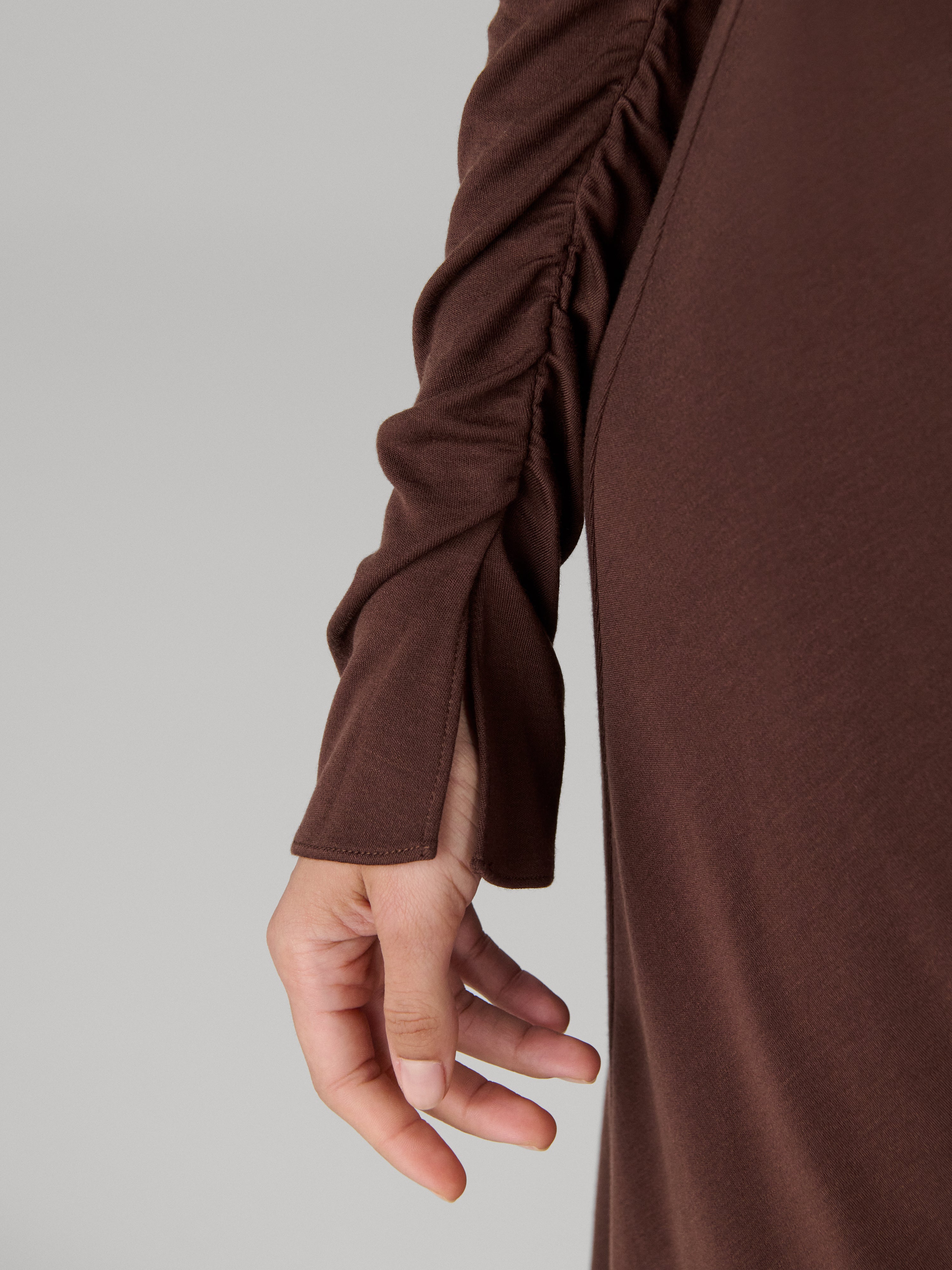 DANIELLA KNIT WRAP DRESS