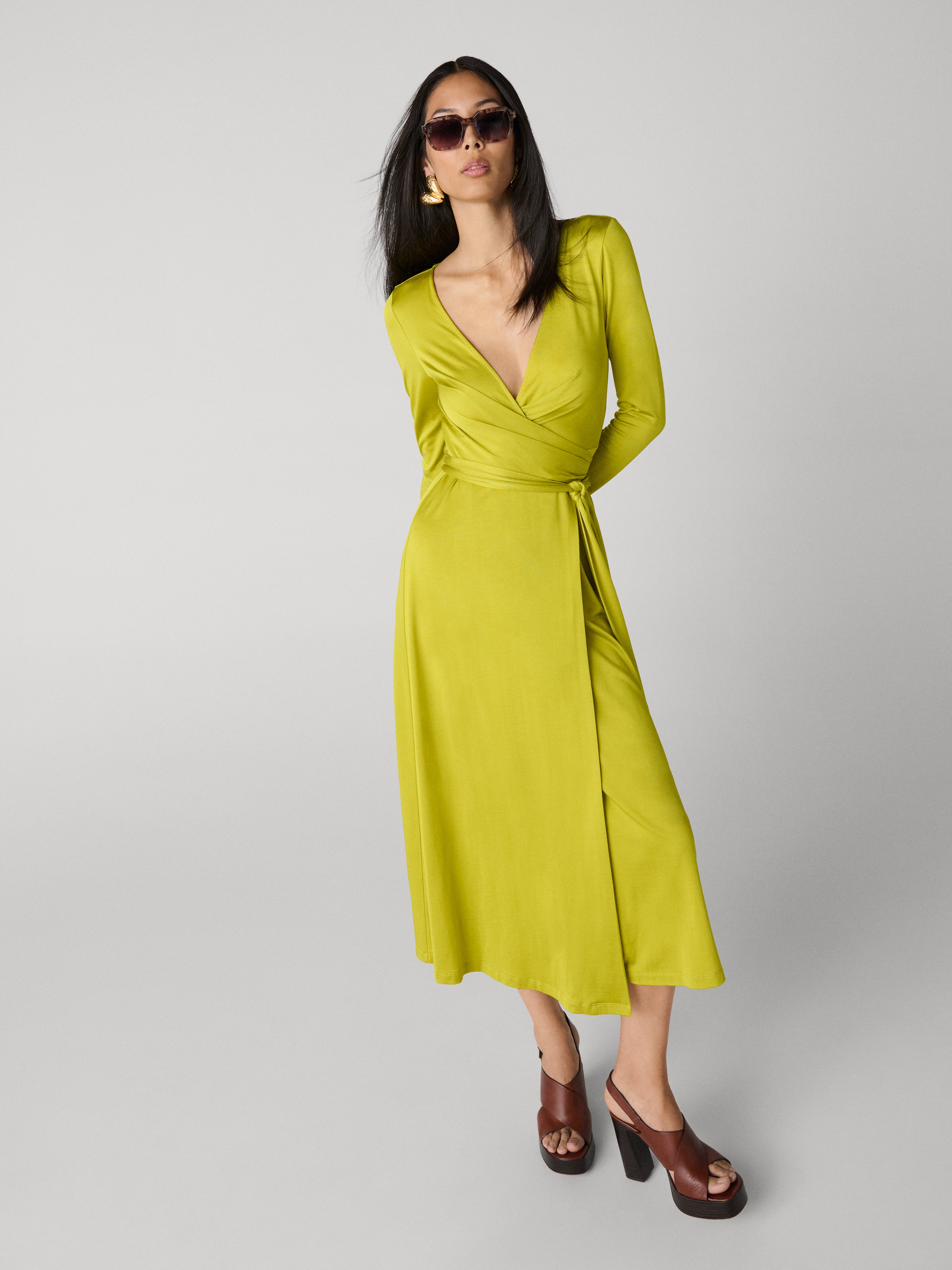 Sandra Wrap Dress