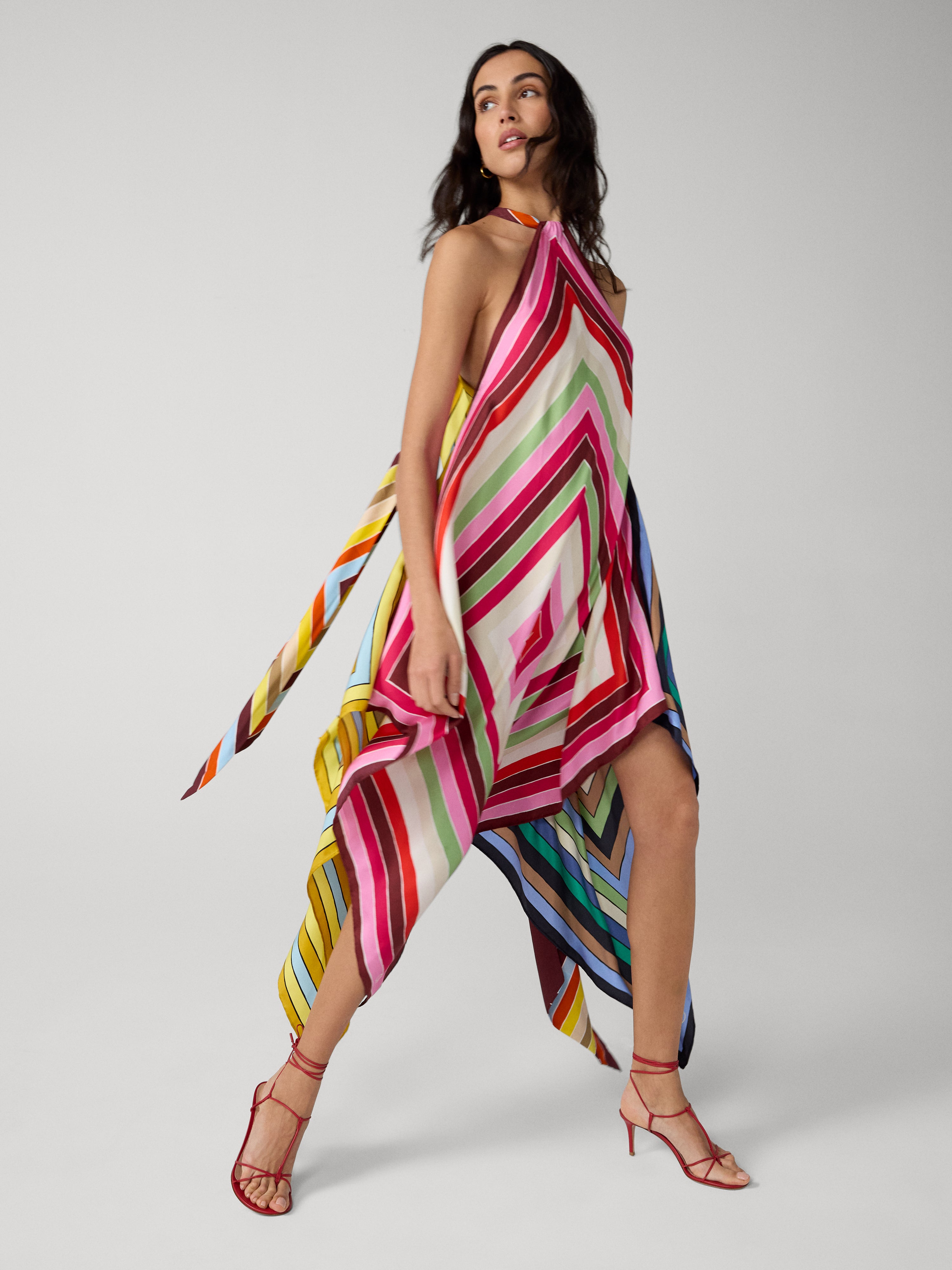 Harley Silk Scarf Dress