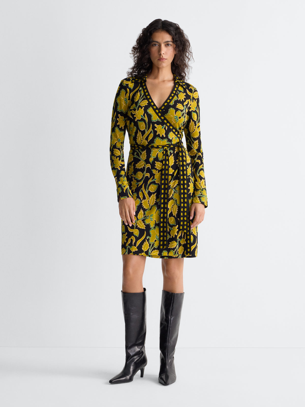 TAMARA WRAP dress