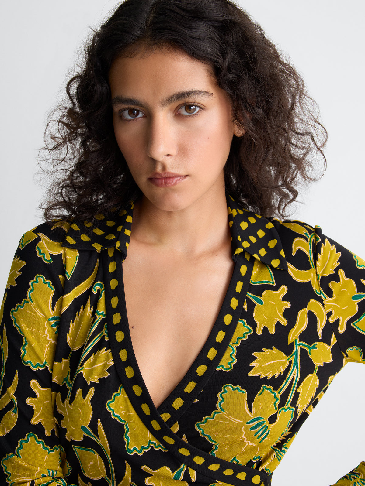 TAMARA WRAP dress