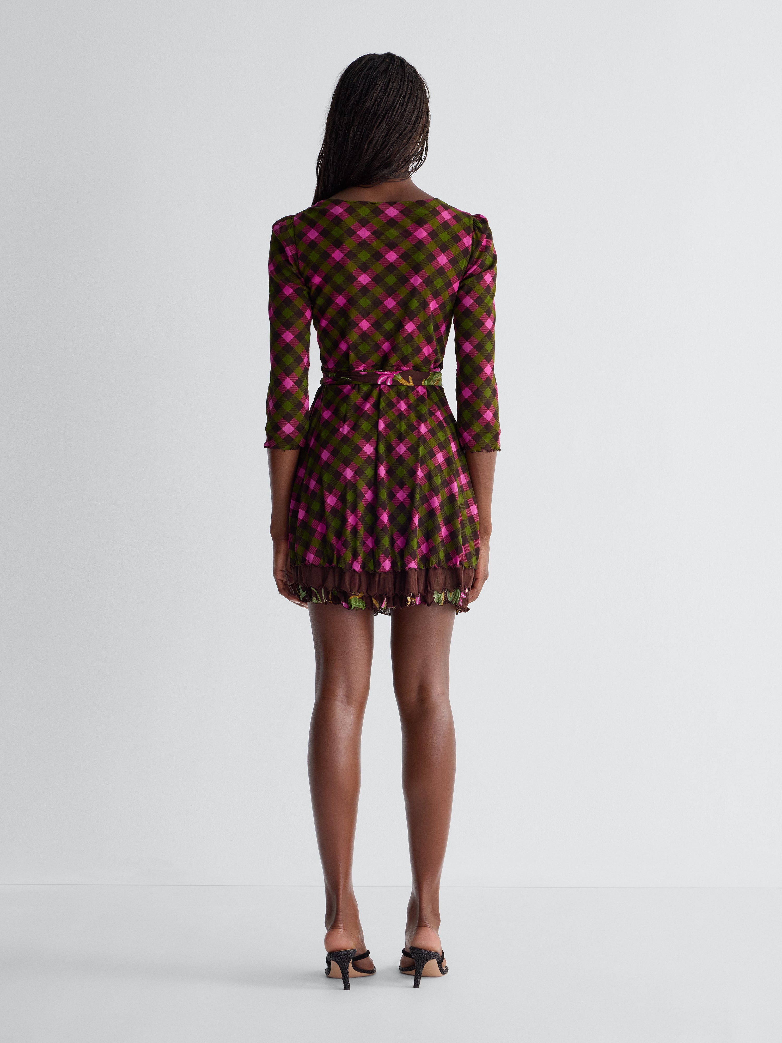 MARIA REVERSIBLE WRAP DRESS