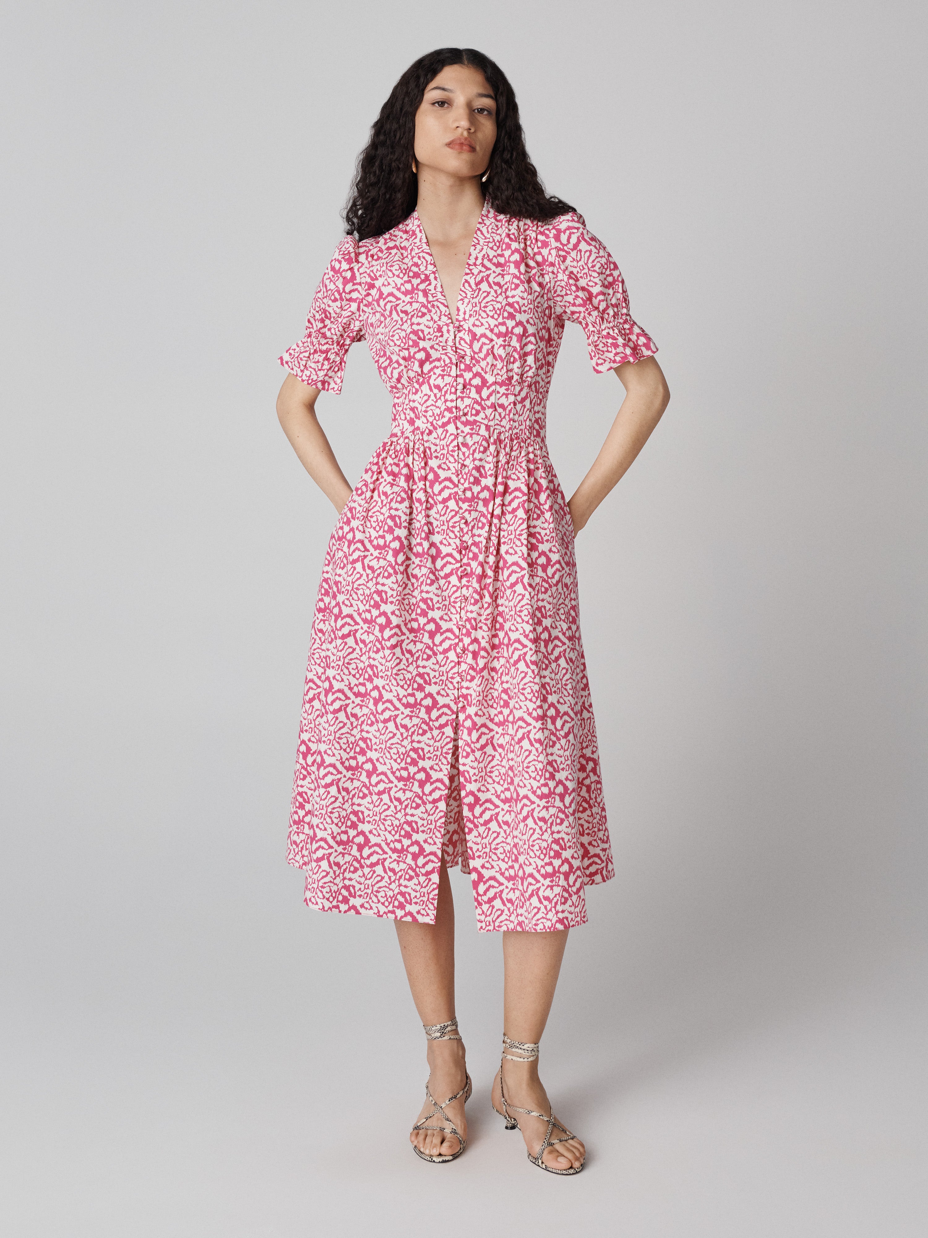 Erica Cotton Midi Dress