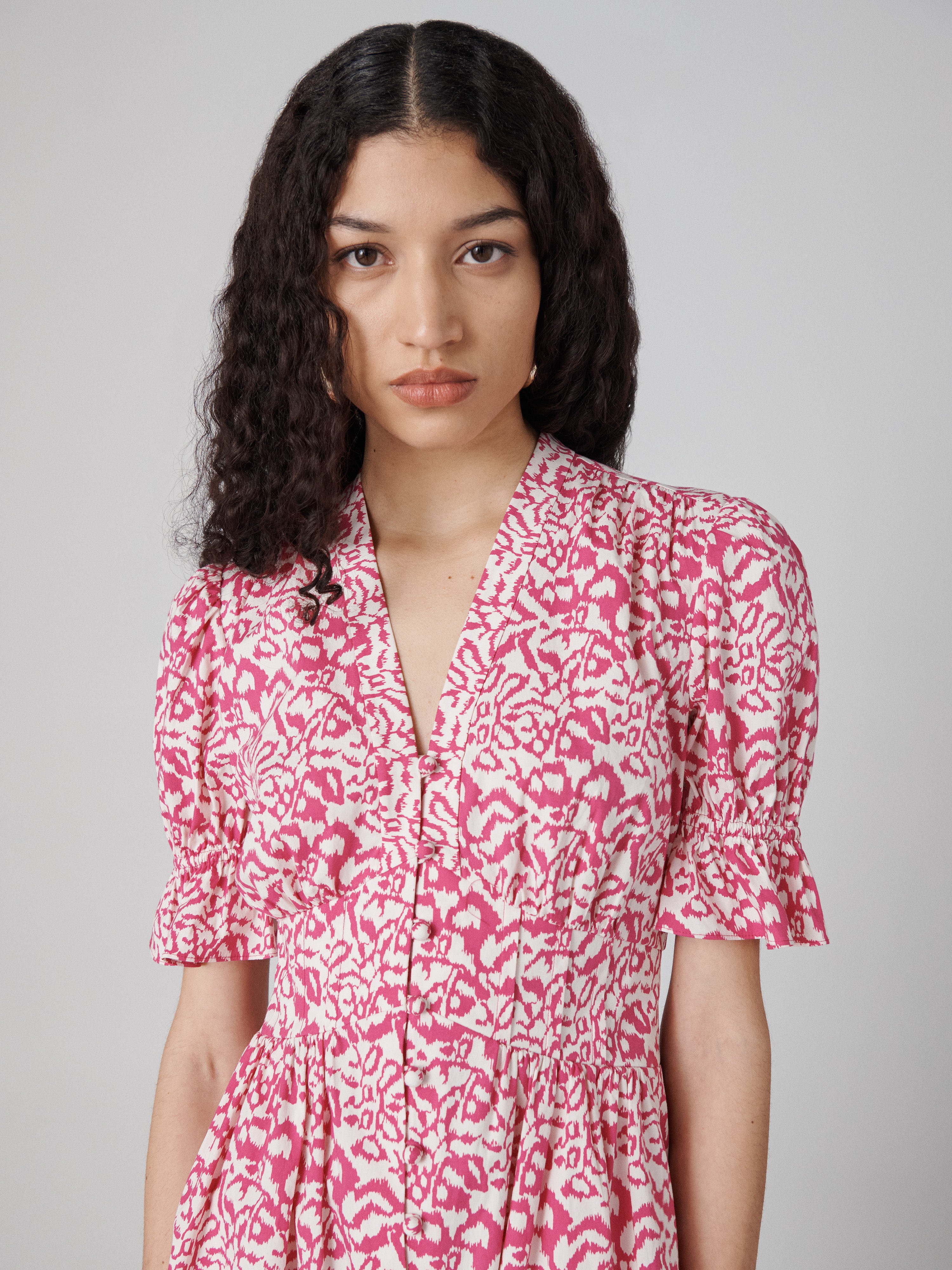 Erica Cotton Midi Dress