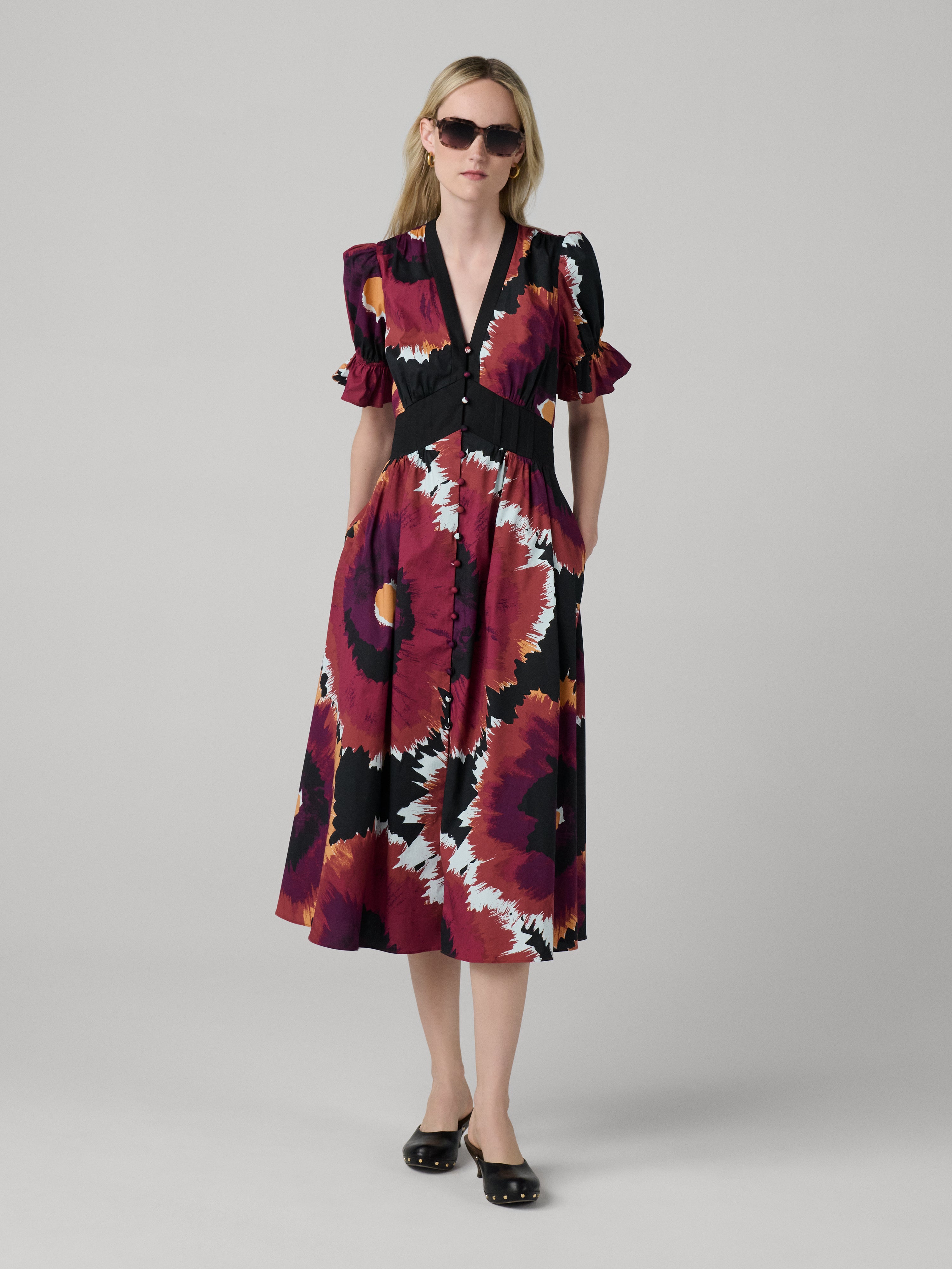 Erica Cotton Midi Dress
