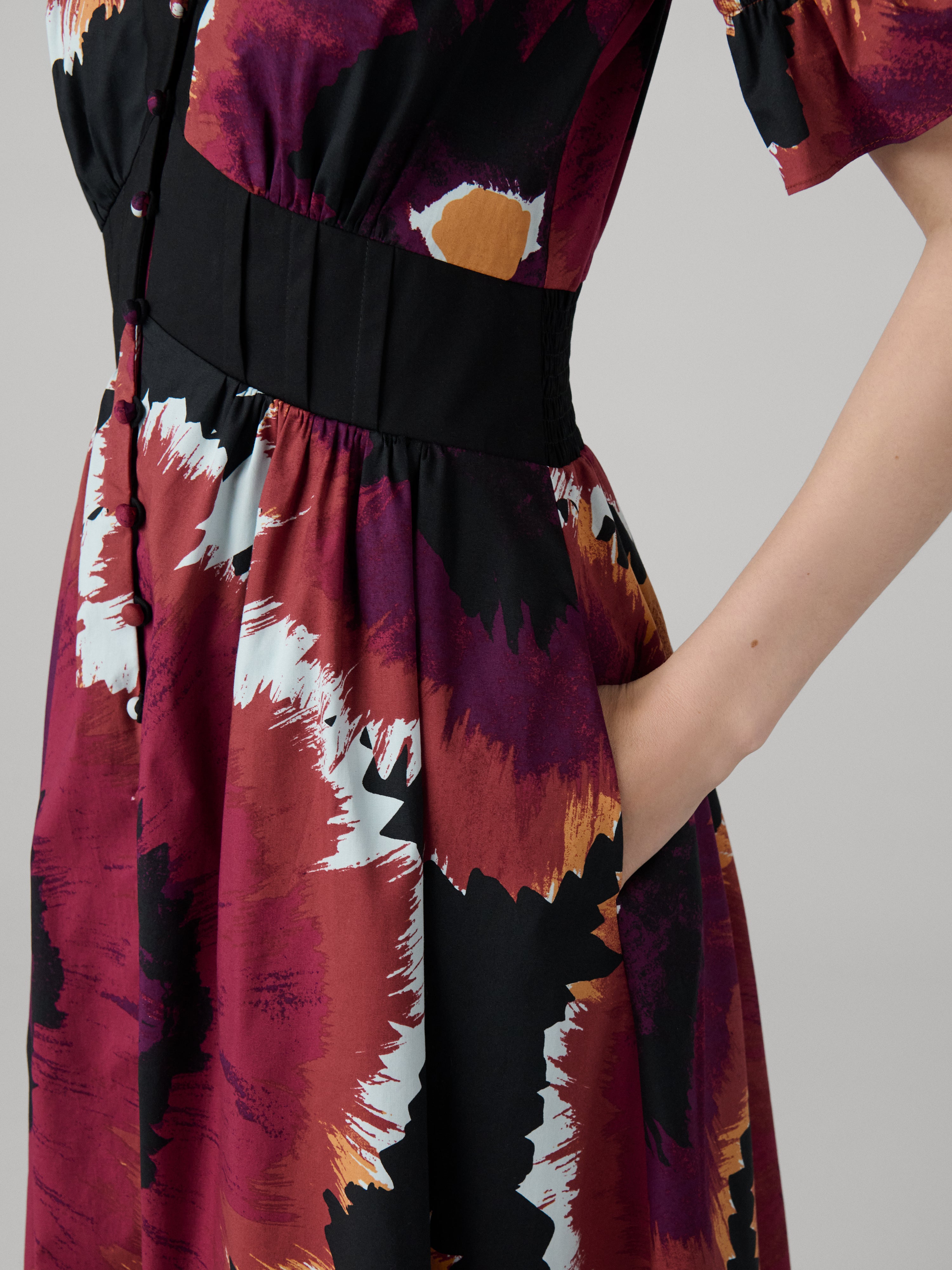 Erica Cotton Midi Dress