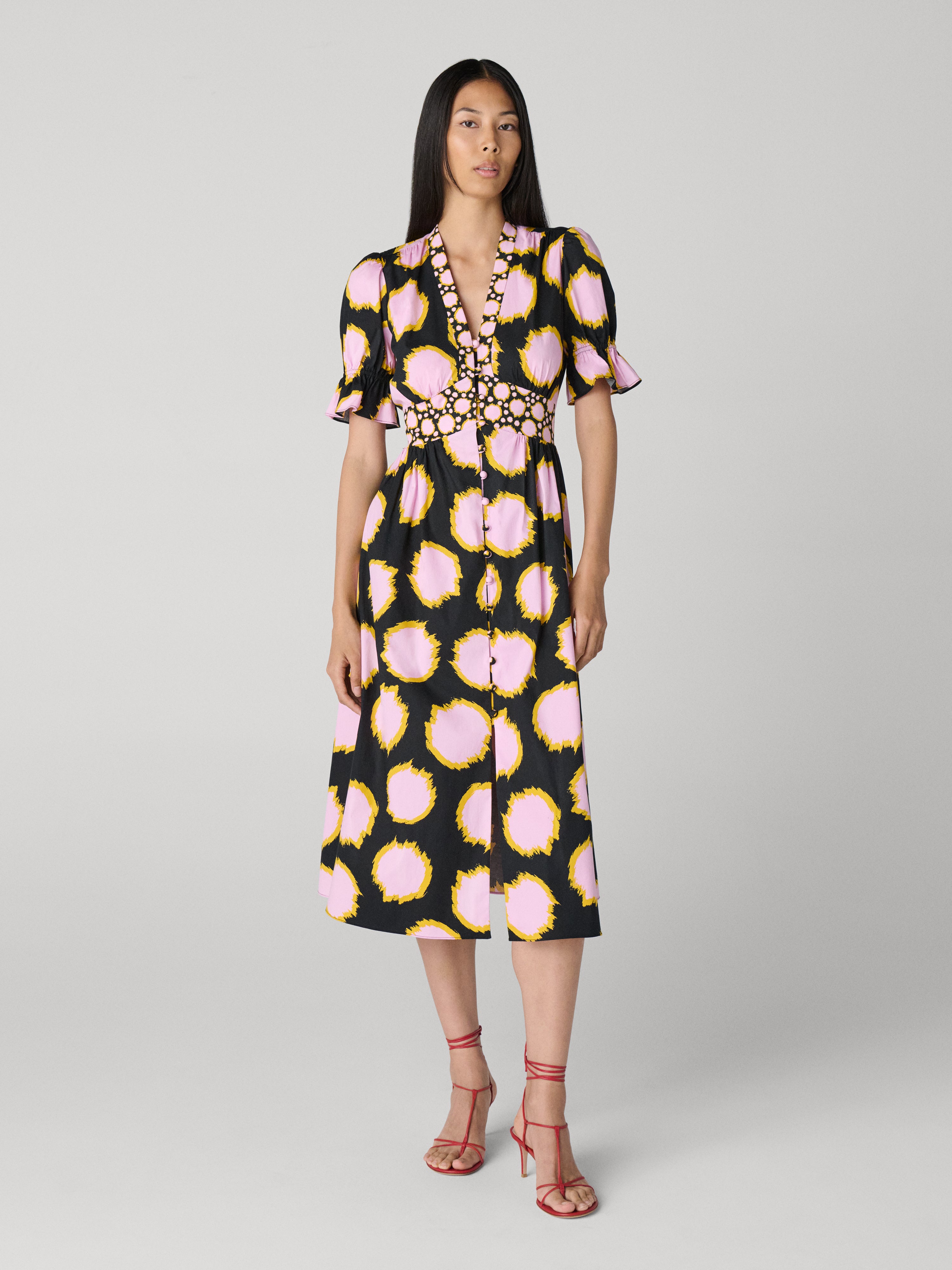 Erica Cotton Midi Dress