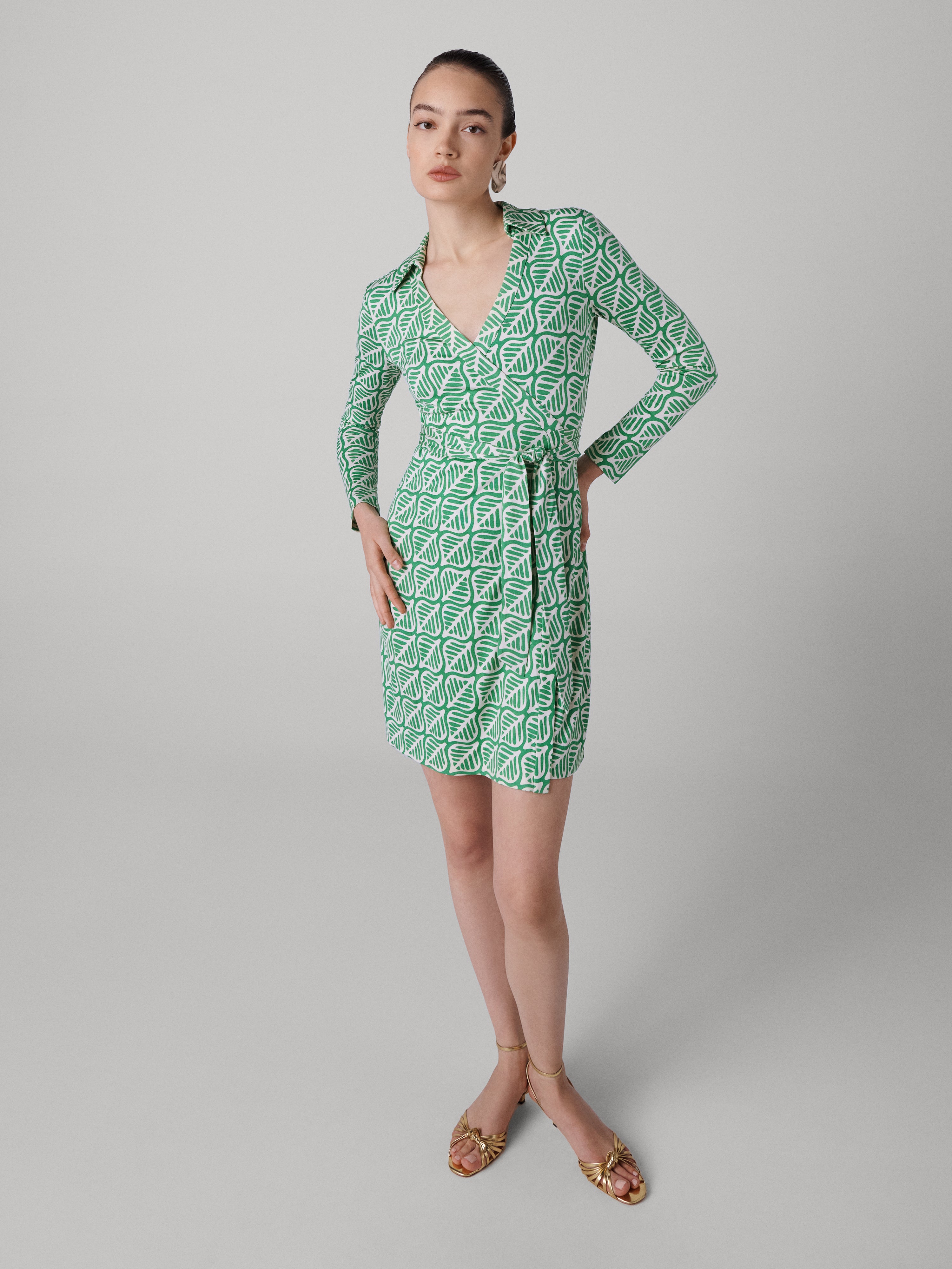 NEW JEANNE WRAP DRESS