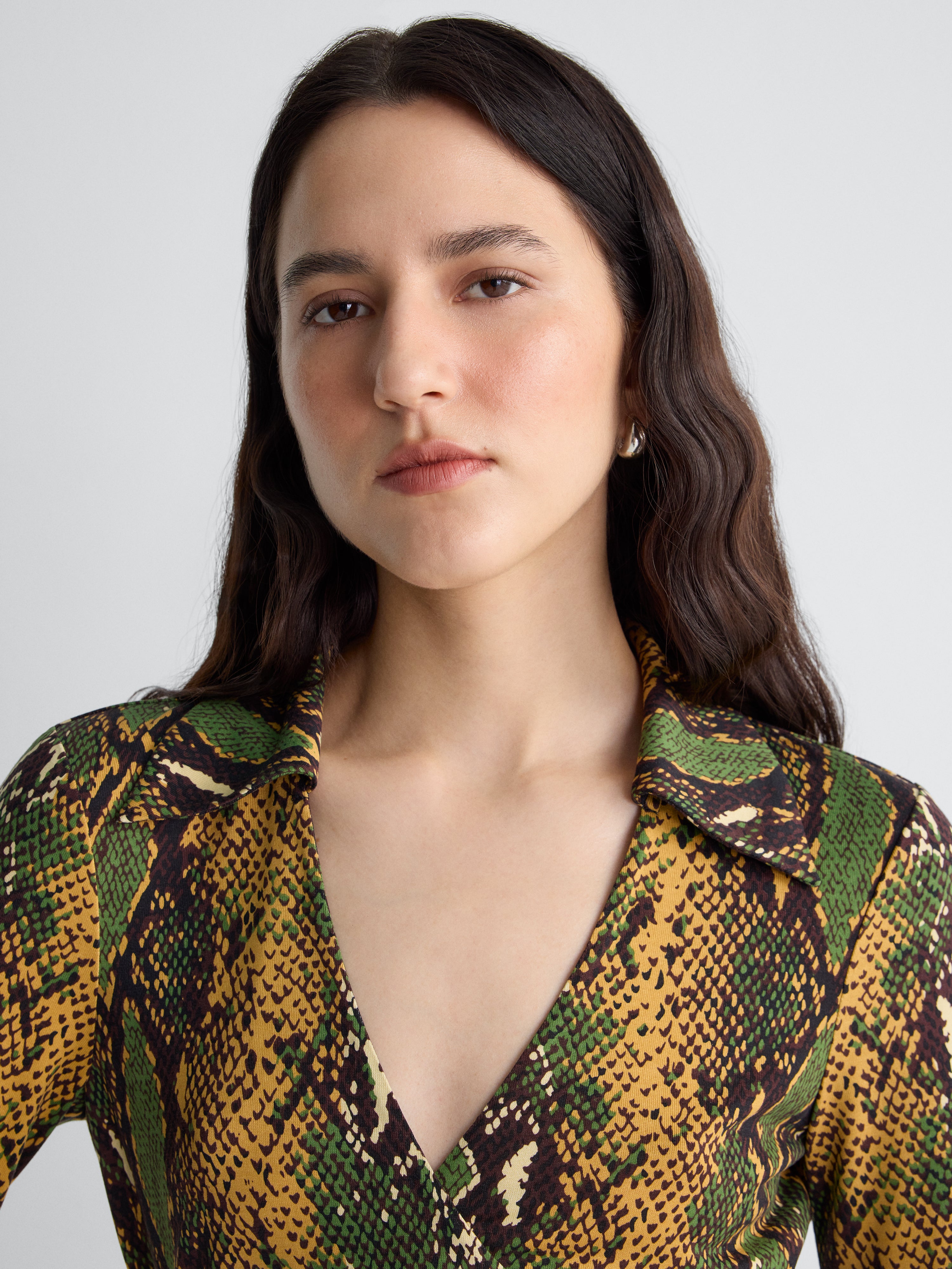 New Jeanne Two Silk Jersey Wrap Dress