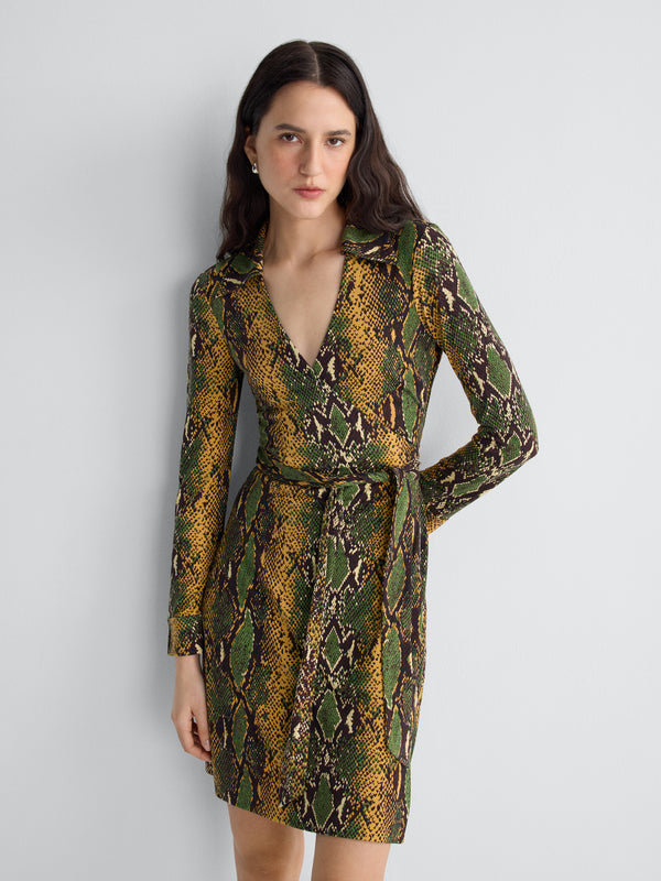 New Jeanne Two Silk Jersey Wrap Dress