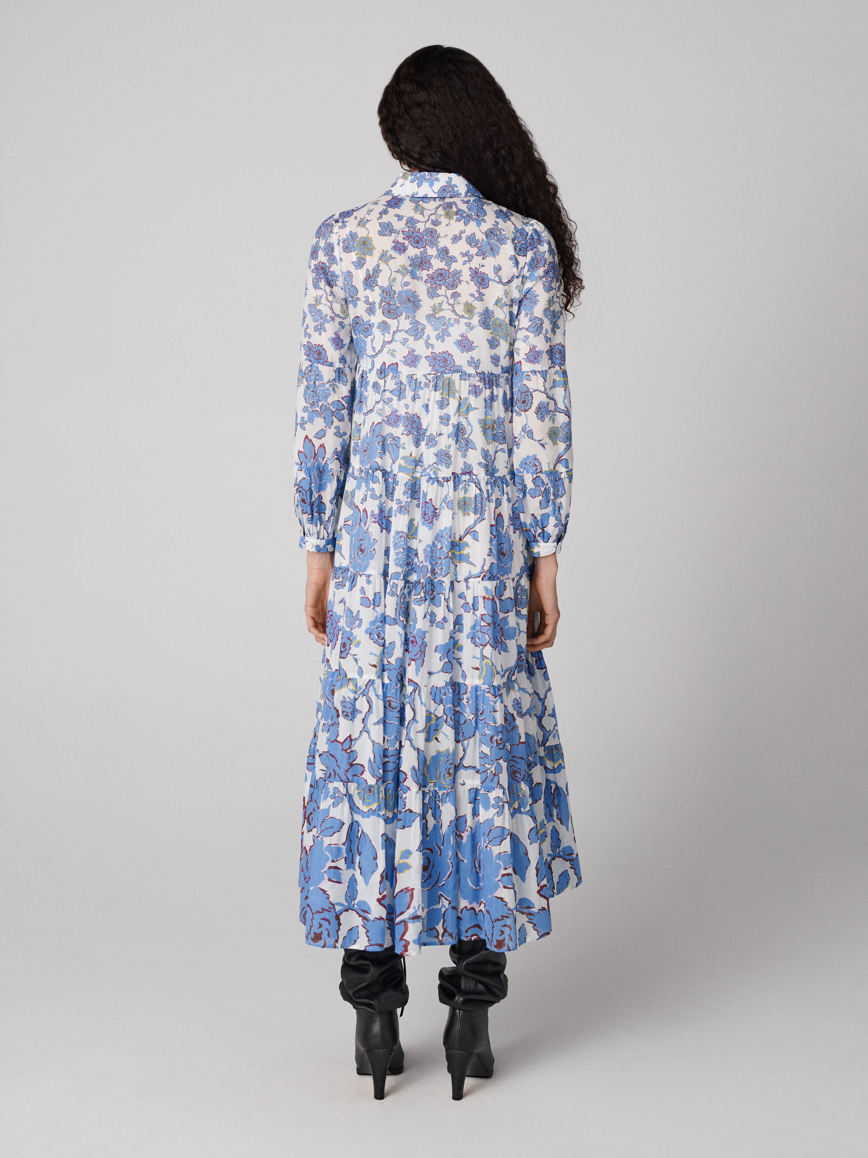 Kiara Cotton Silk Dress