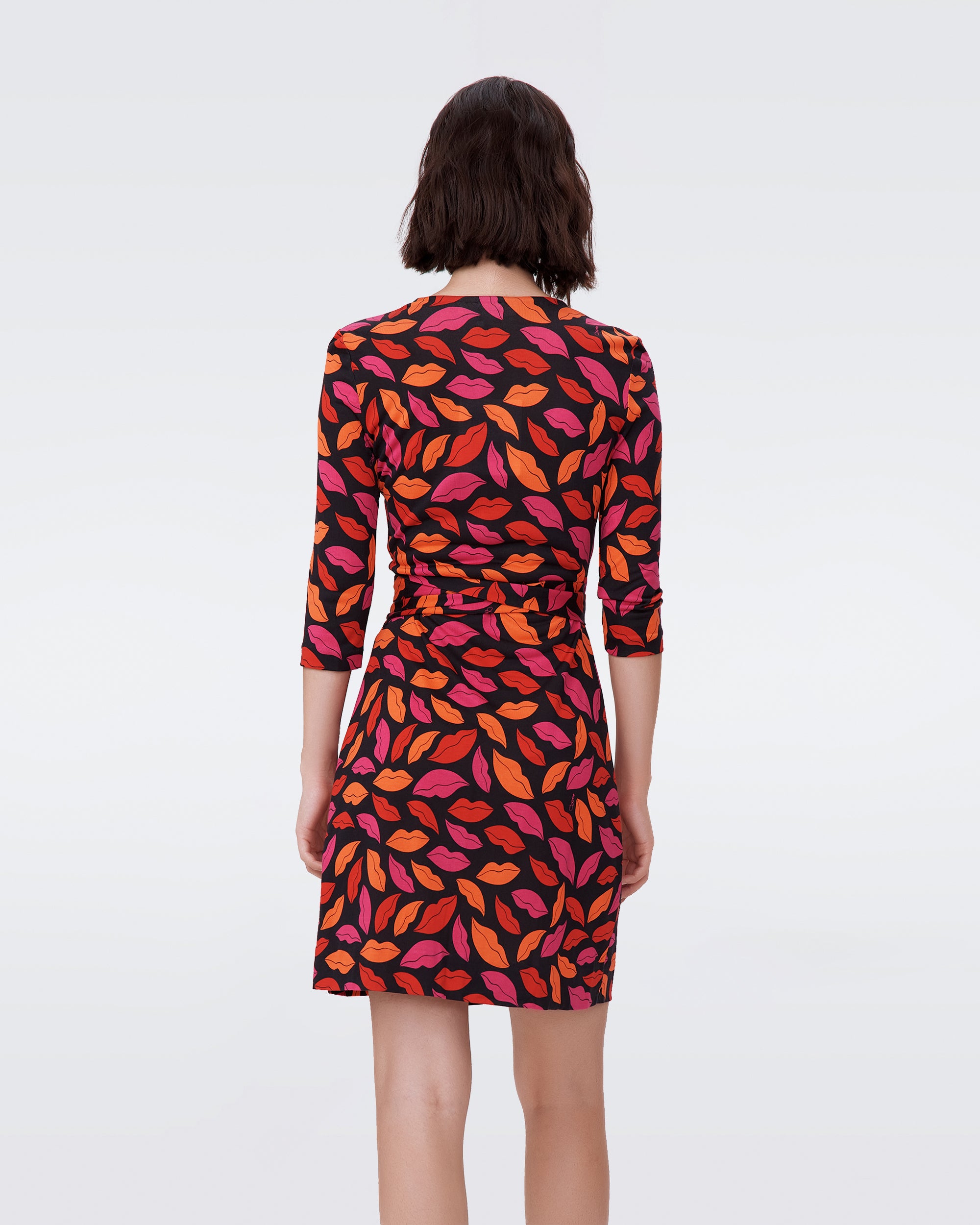 New Julian Silk Jersey Wrap Dress