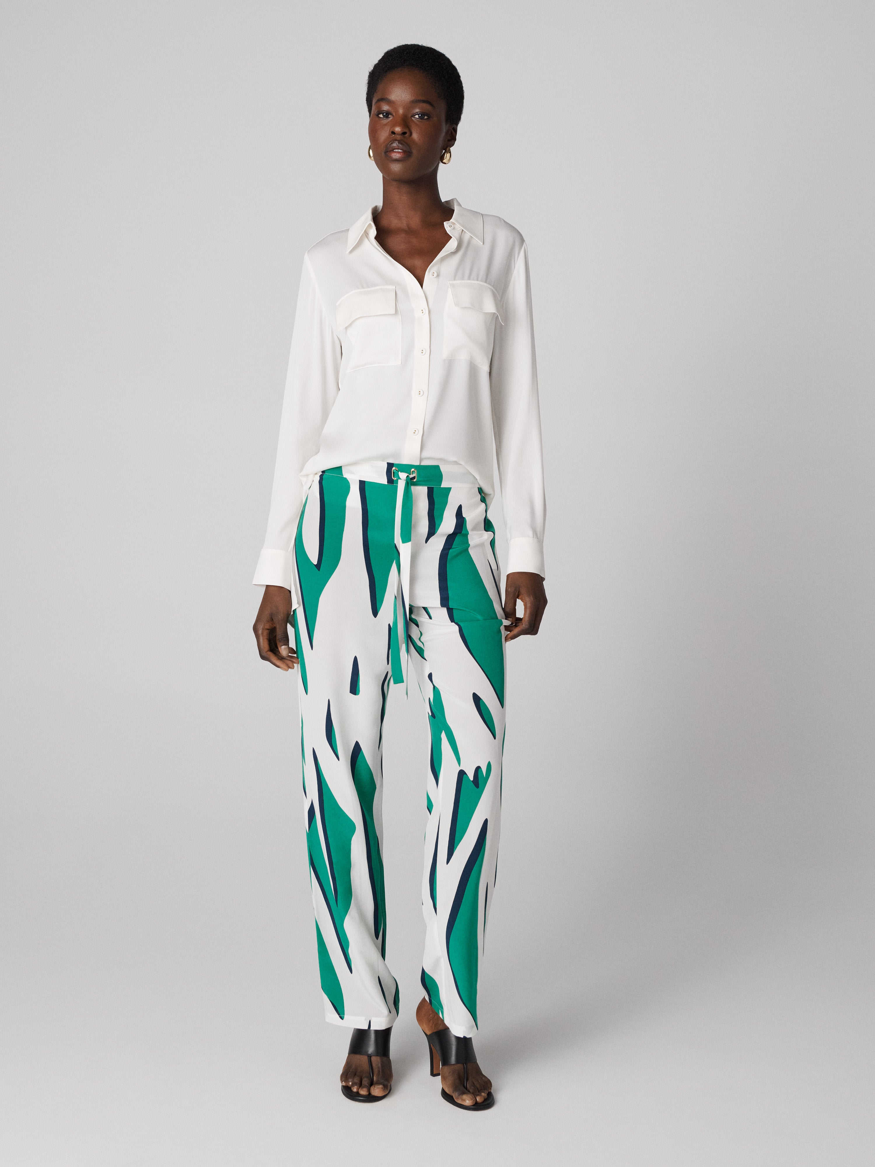 Diane Silk Pants