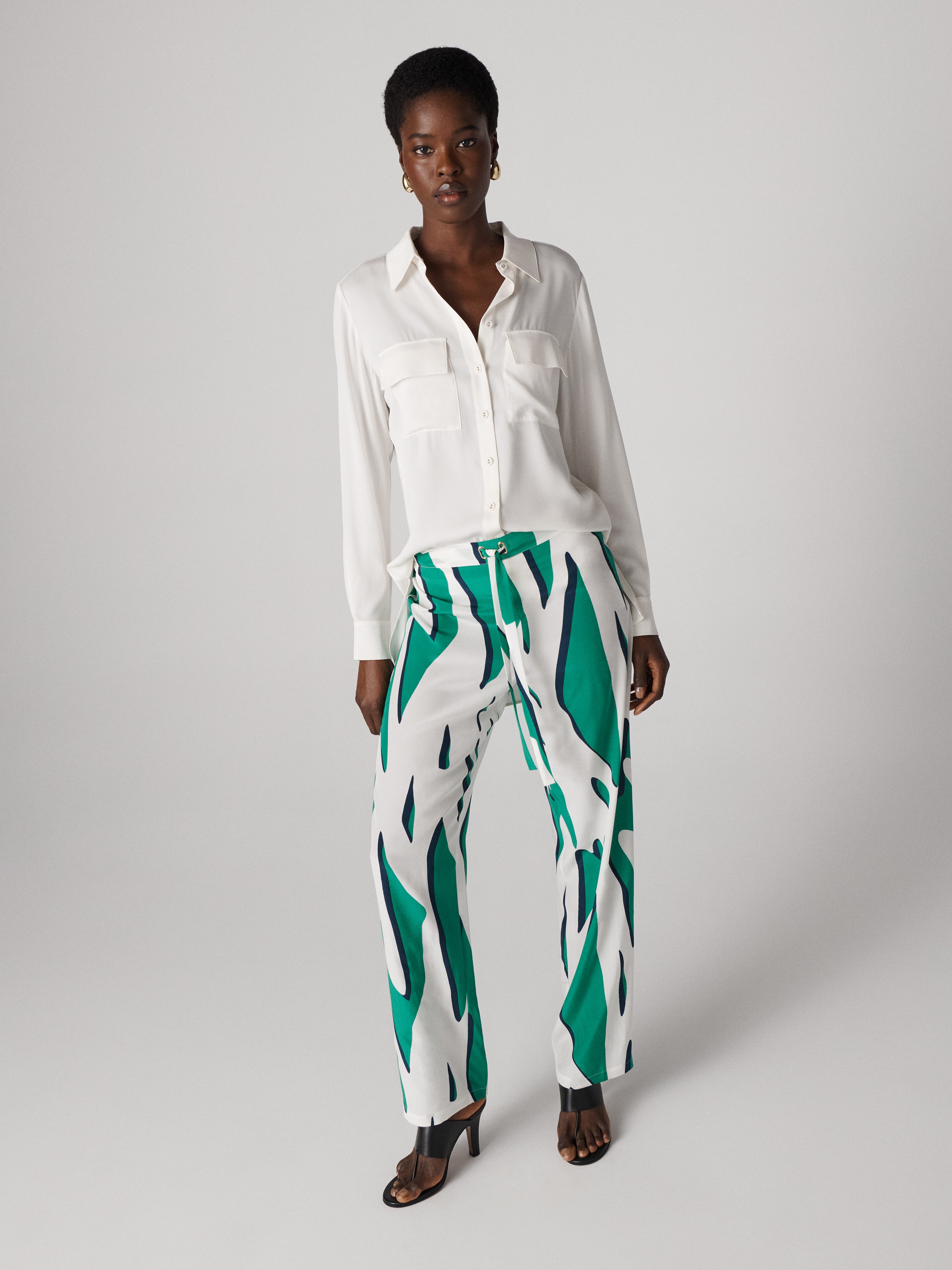 Diane Silk Pants