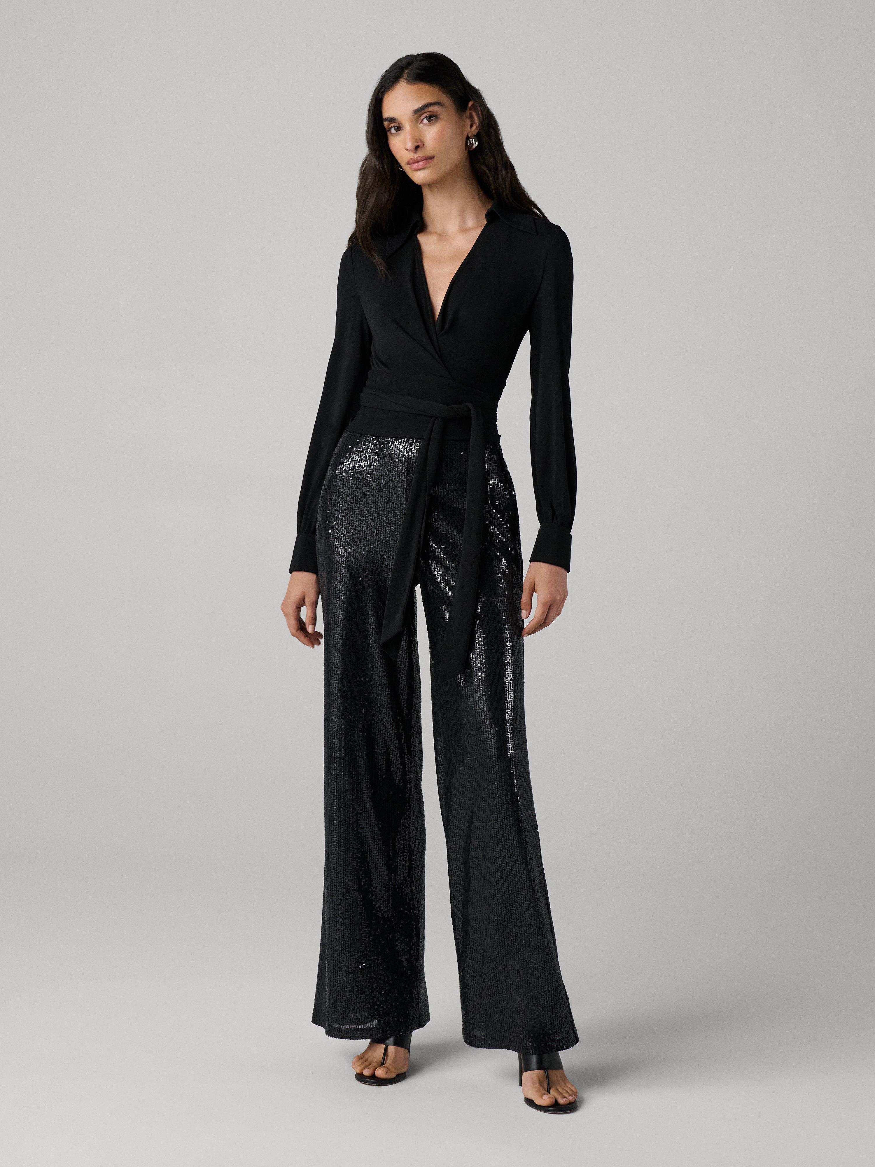 ADELINA SEQUIN PANTS