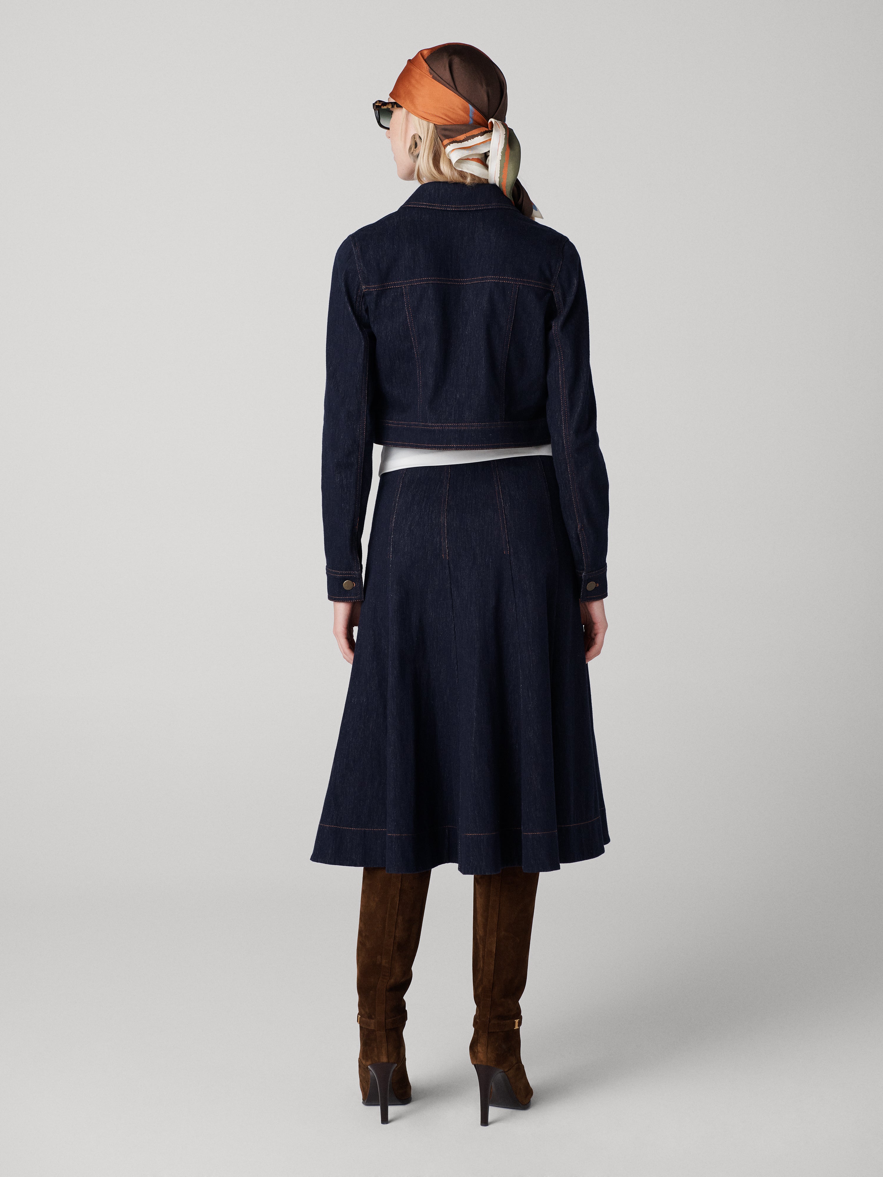 BROOKE DENIM SKIRT