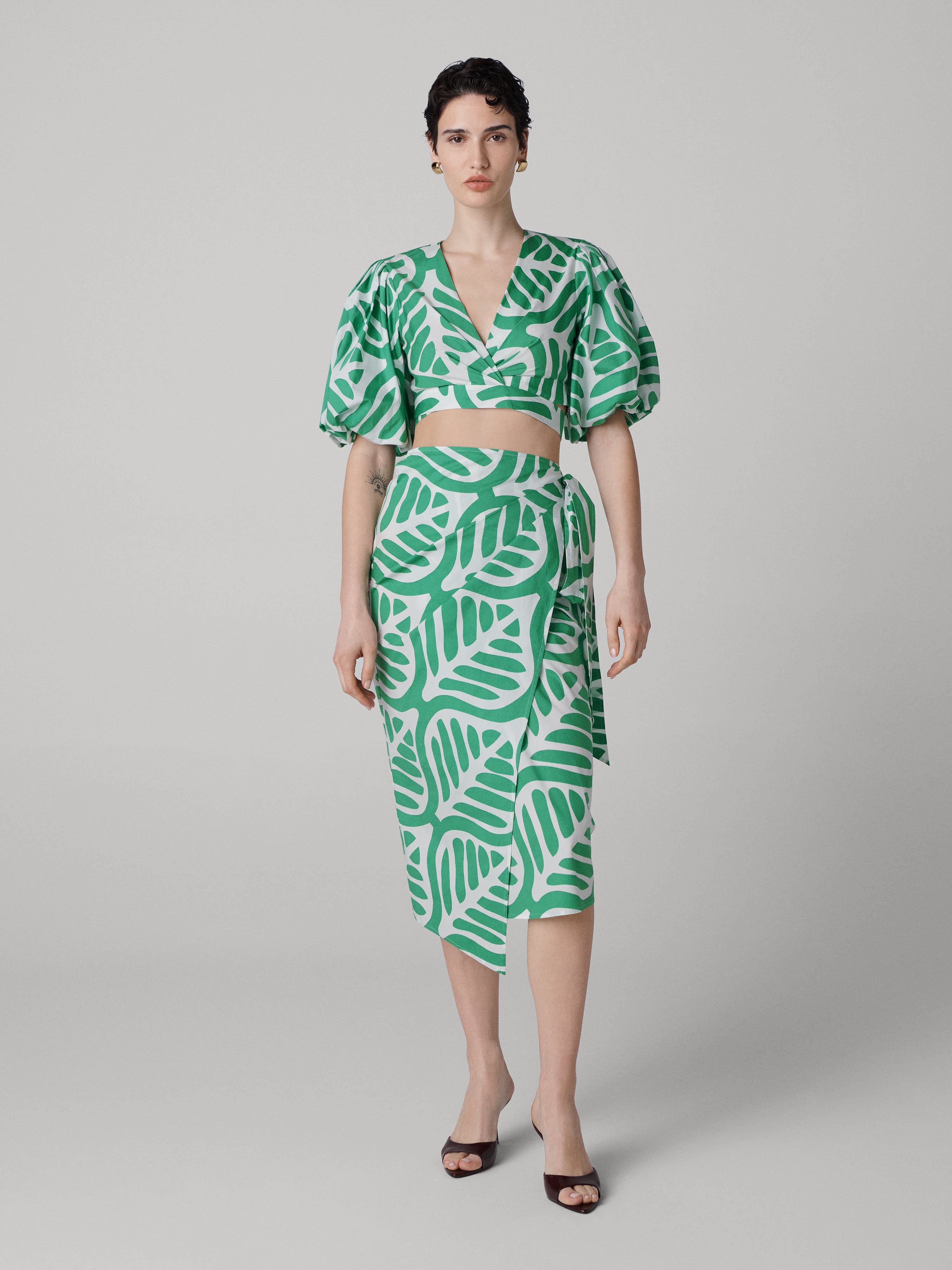 ALESSIA WRAP SKIRT