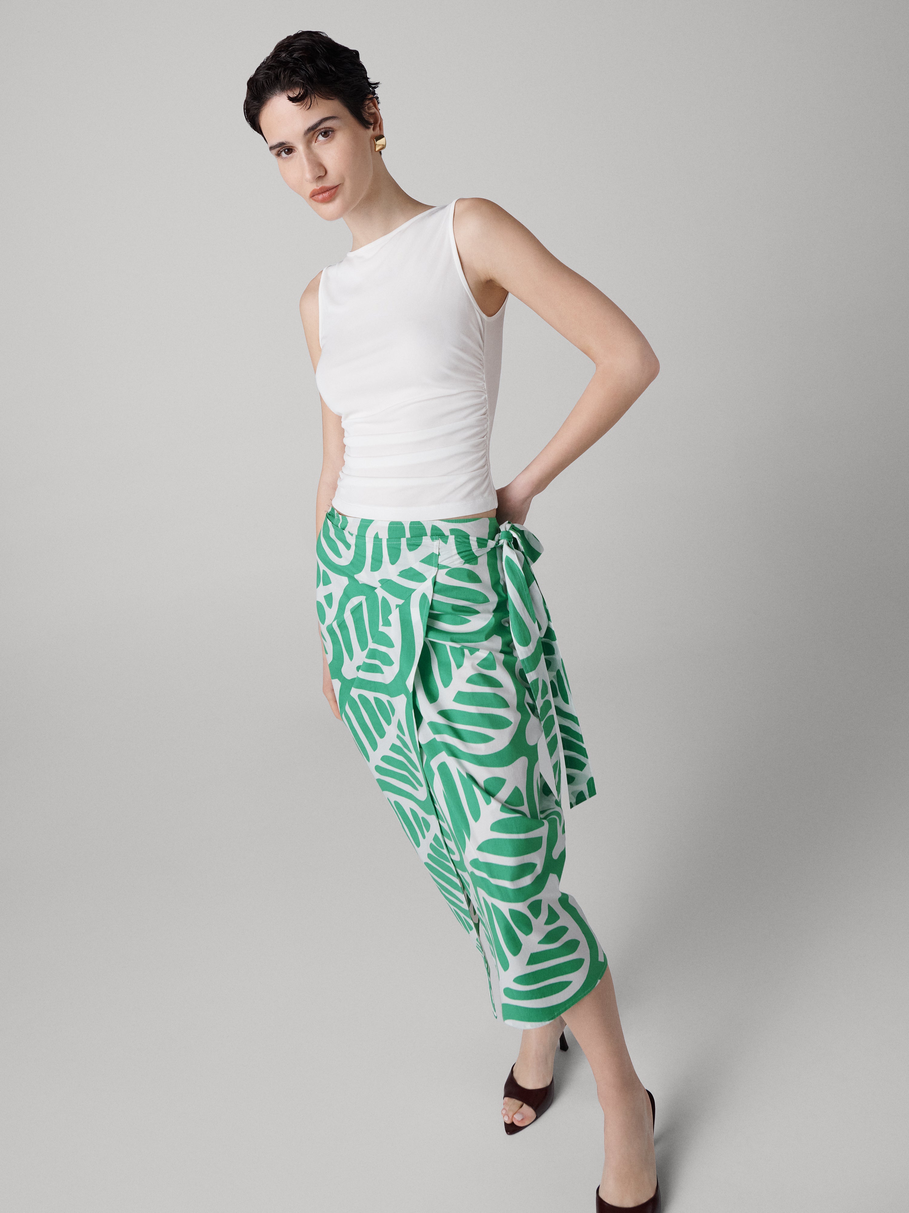 ALESSIA WRAP SKIRT