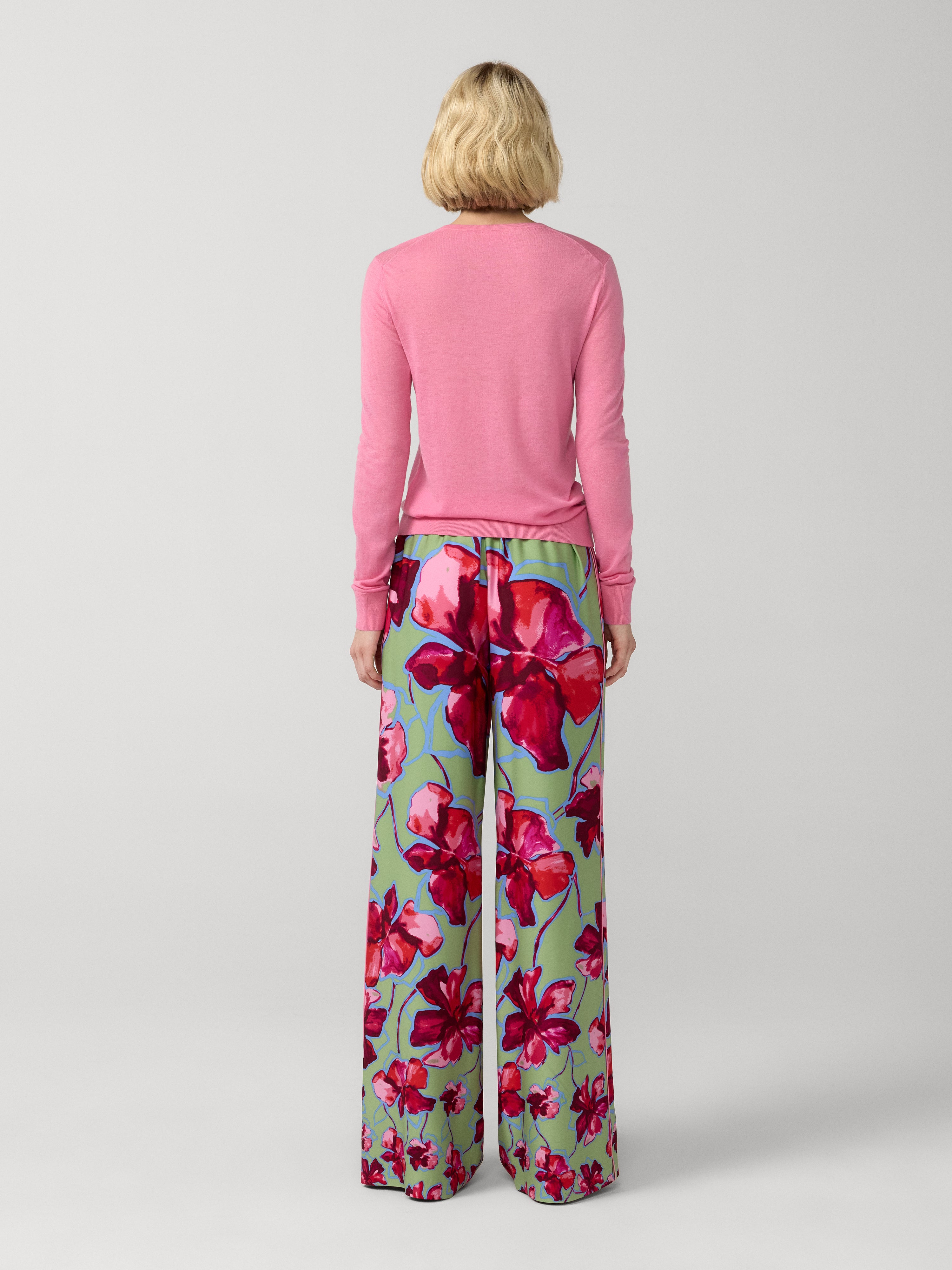 Jacqui sweater Merino Pink