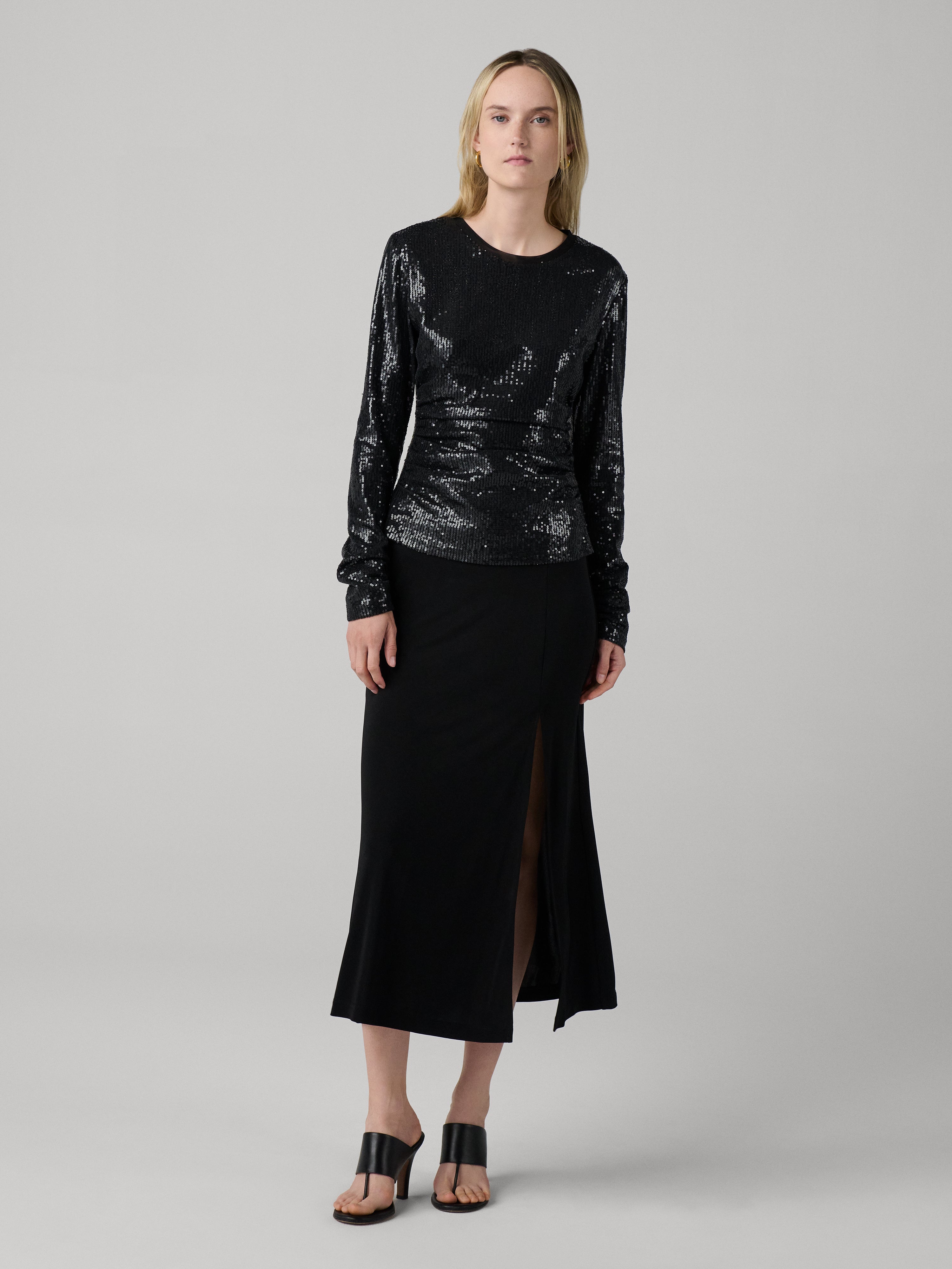 MARLENE SEQUIN TOP