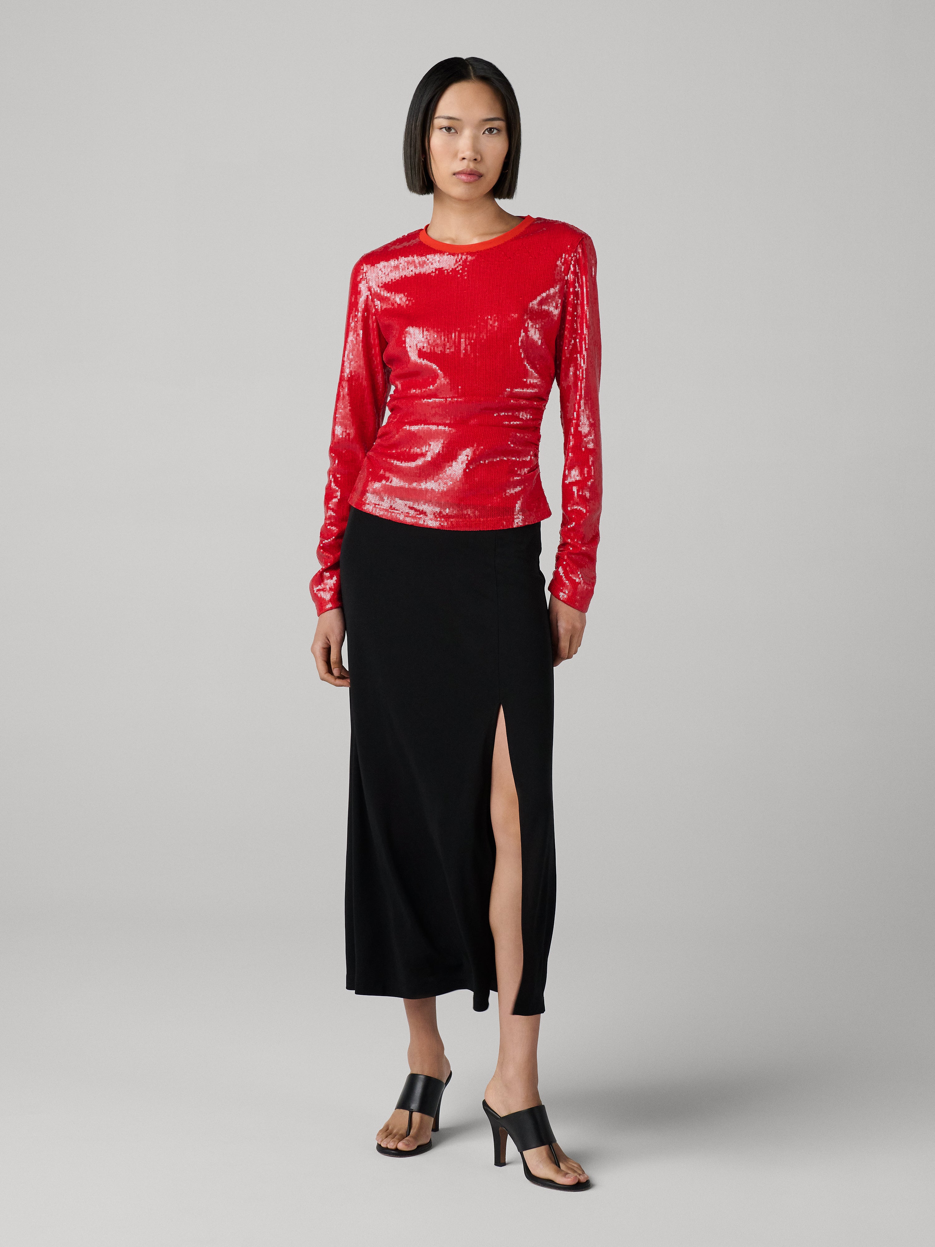 MARLENE SEQUIN TOP