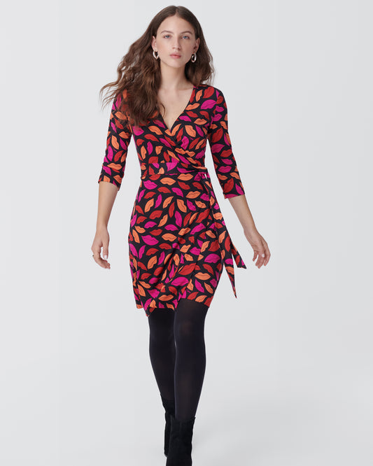 New Julian Silk Jersey Wrap Dress